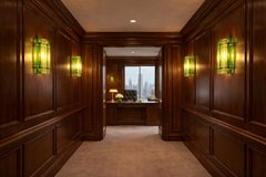 Four Italian Wall Sconces, Venini Style Murano, 1990s