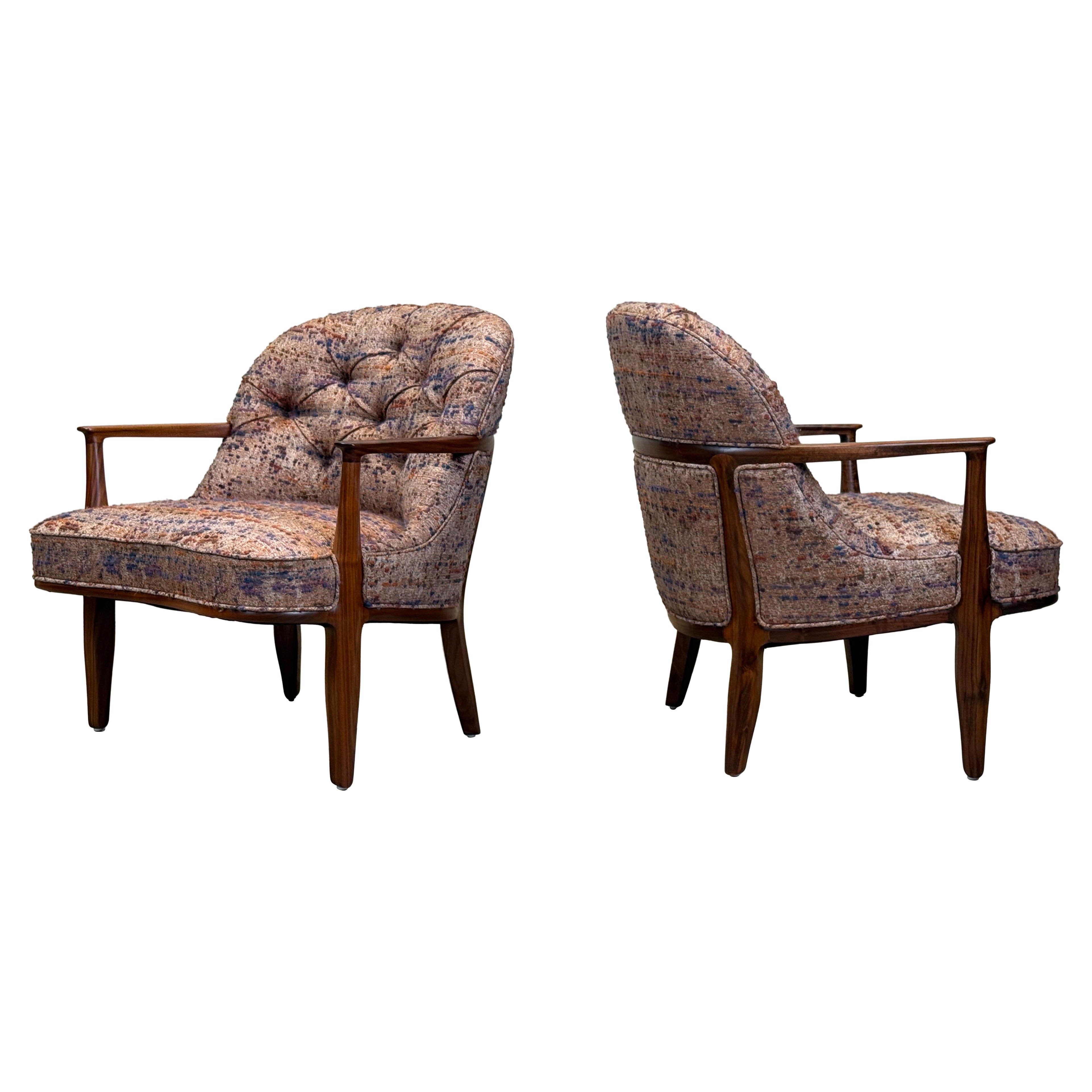 Four Janus Lounge Chairs by Edward Wormley for Dunbar