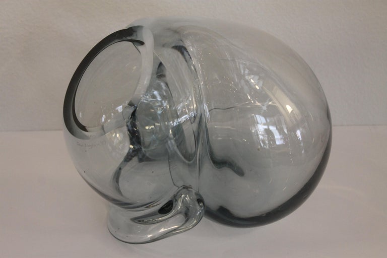 Mid-Century Modern Four John Bingham Handblown Glass Sculptures