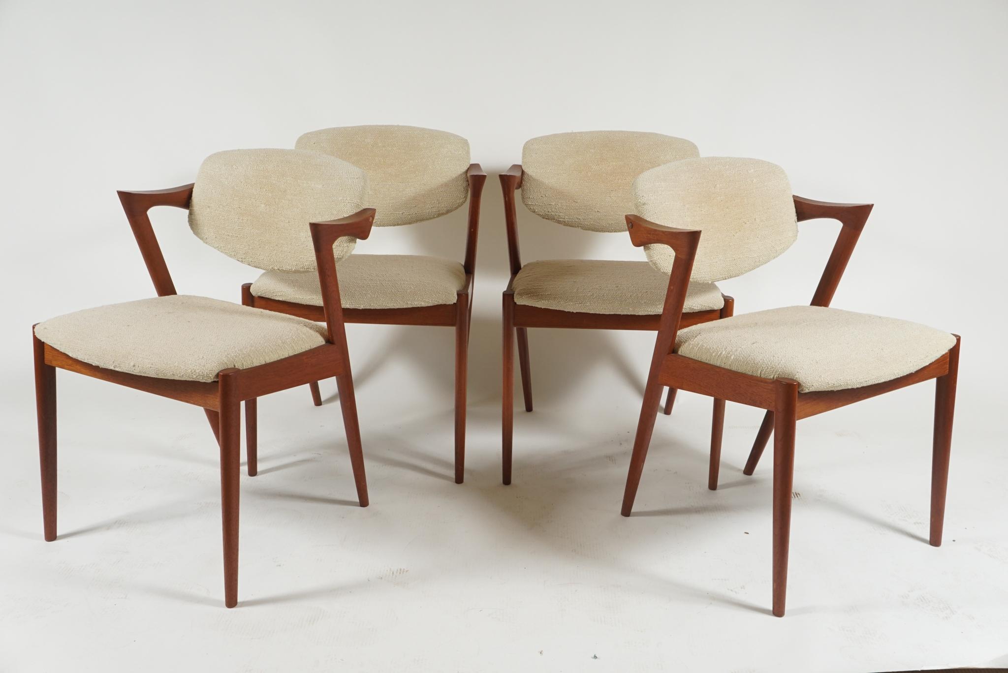 Model #48 designed by Kai Kristiansen. A Minimal Form, circa 1960-1970
Teak wood with movable, adjusting backrest.