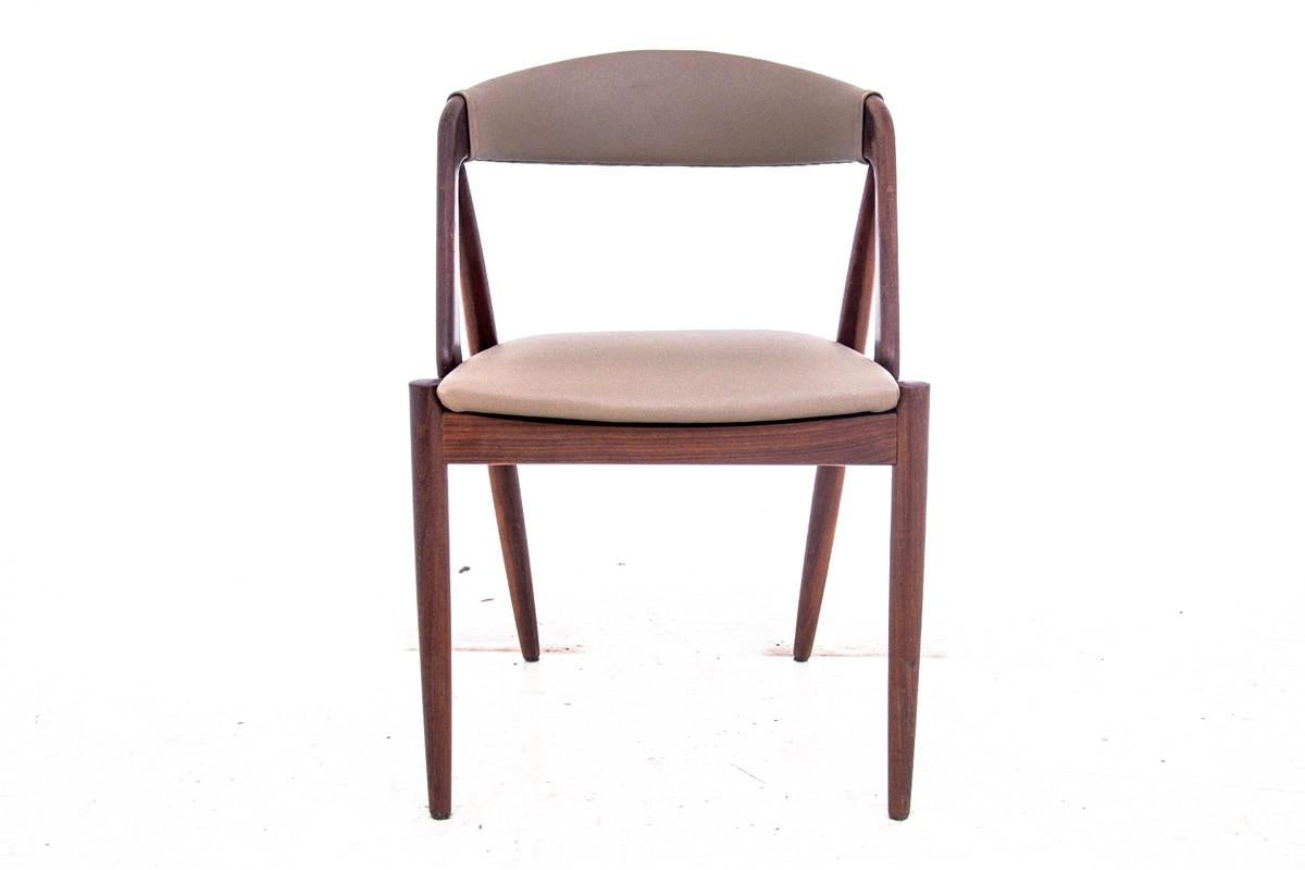 Danish Four Kai Kristiansen Model 31 Teak Dining Room Chairs