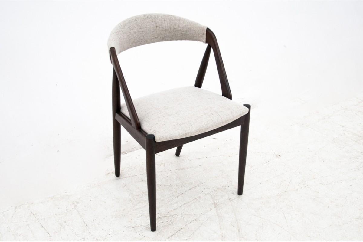 Teak Quattro sedie da sala da pranzo in teak Kai Kristiansen Model 31