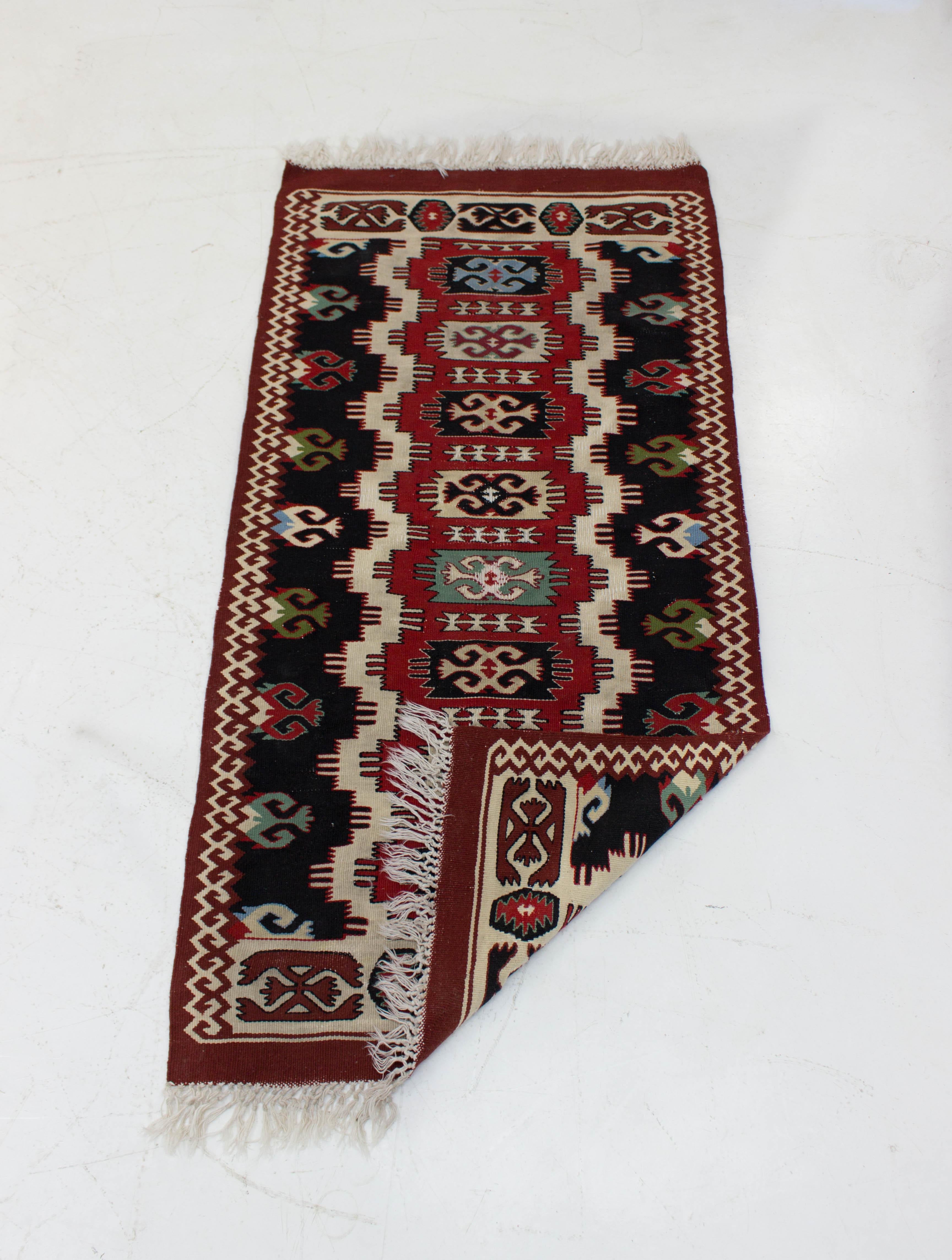 Four Kilim Rugs from Czechoslovakia, 1960s In Good Condition In Praha, CZ