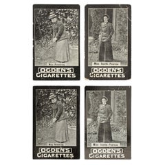 Four Ladies Cigarette Cards by Ogdens