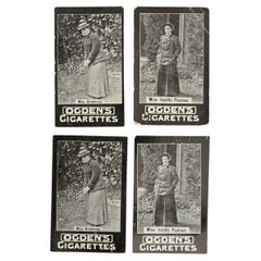 Four Ladies Cigarette Cards by Ogdens