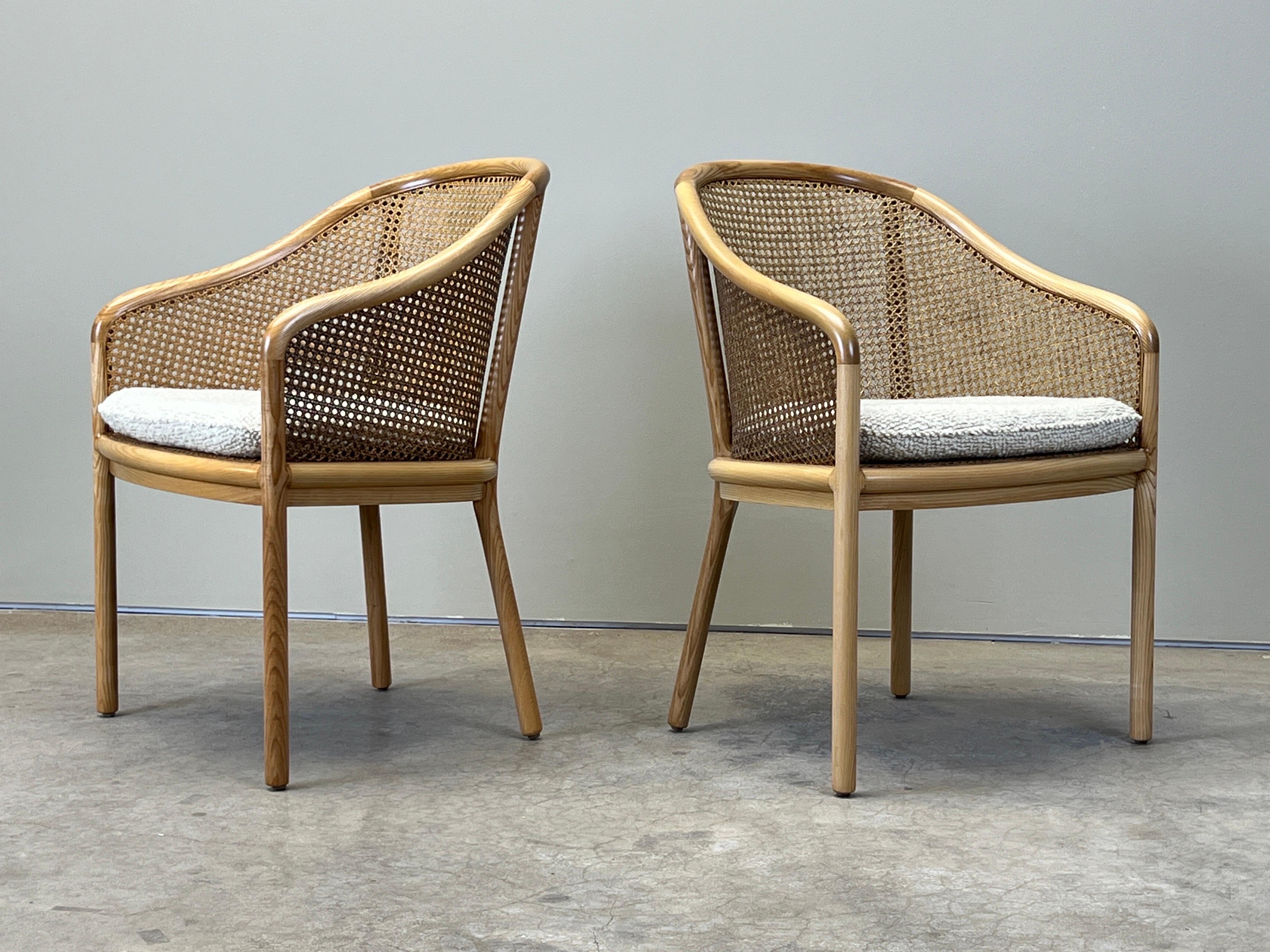 Four Landmark Chairs by Ward Bennett for Brickel For Sale 8