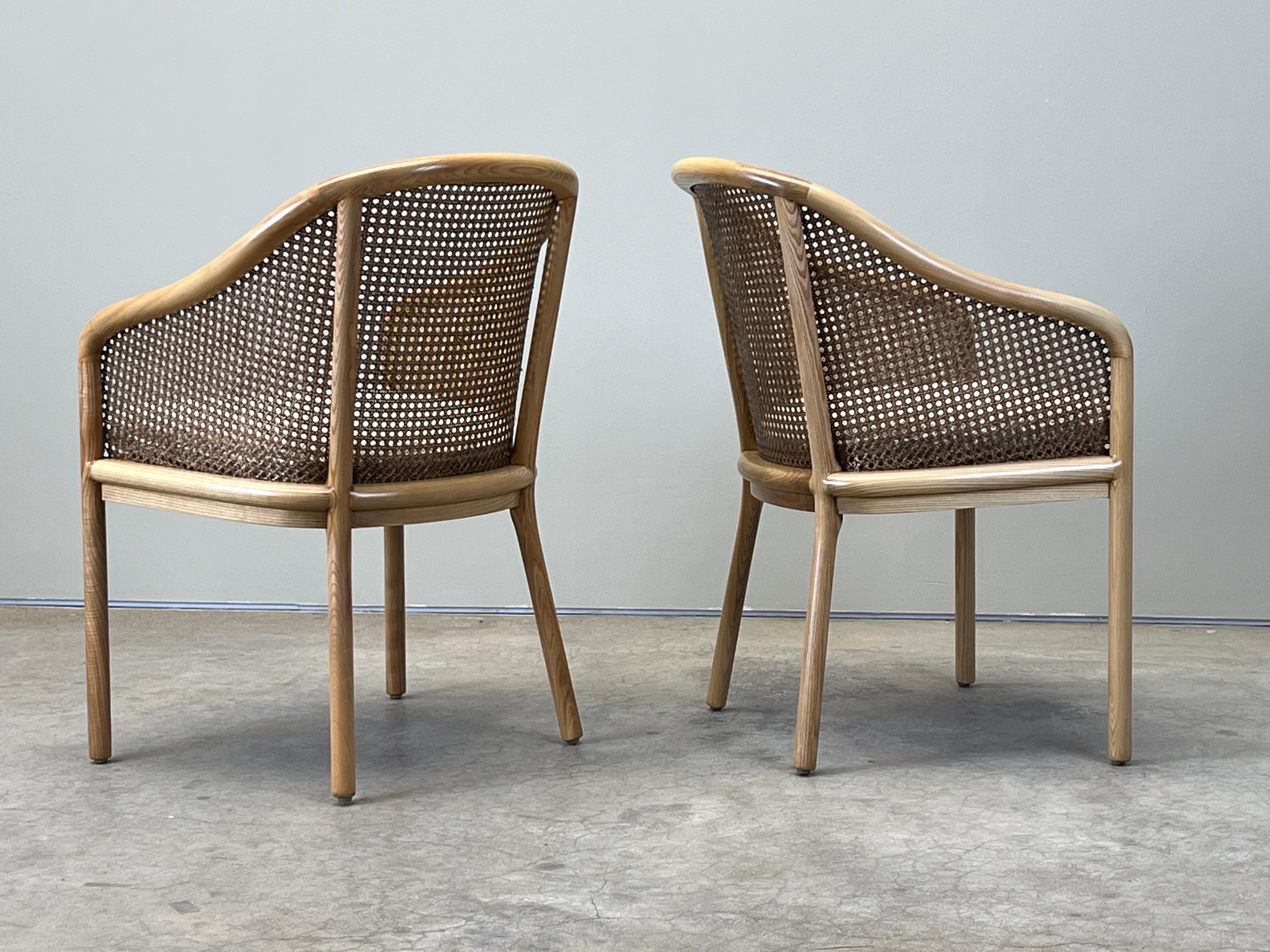 Four Landmark Chairs by Ward Bennett for Brickel For Sale 9