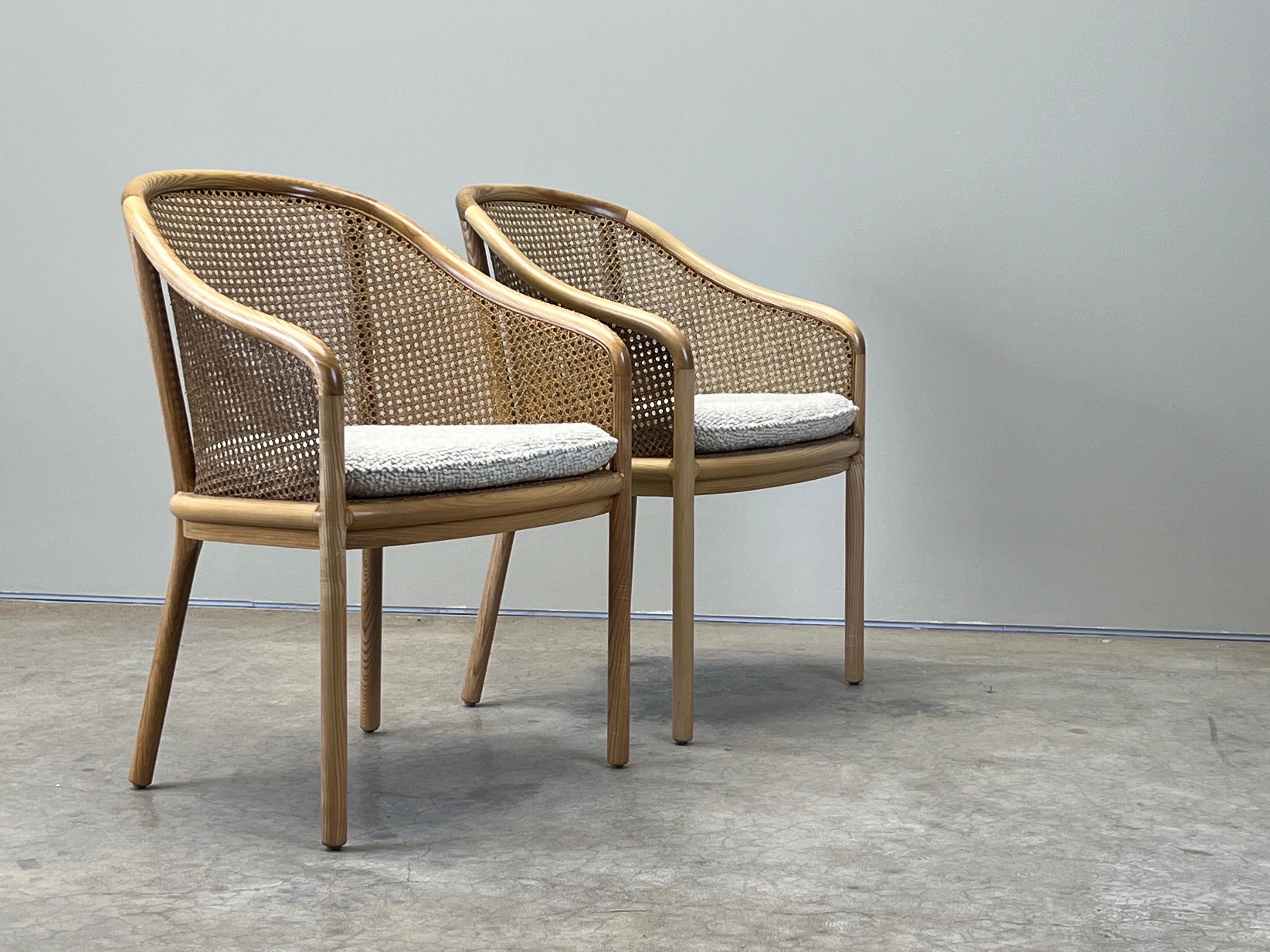 Four Landmark Chairs by Ward Bennett for Brickel For Sale 13