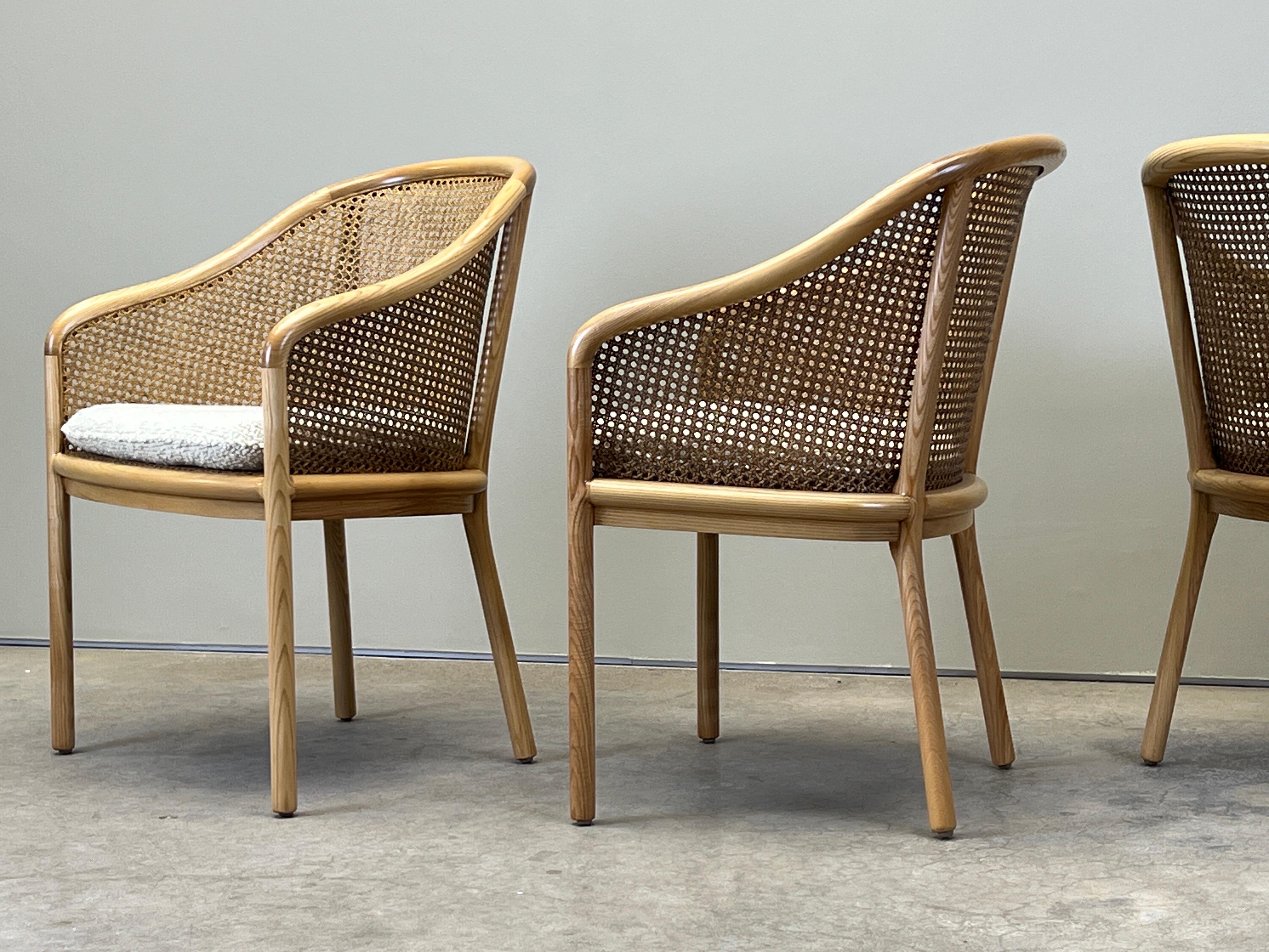 Mid-20th Century Four Landmark Chairs by Ward Bennett for Brickel For Sale