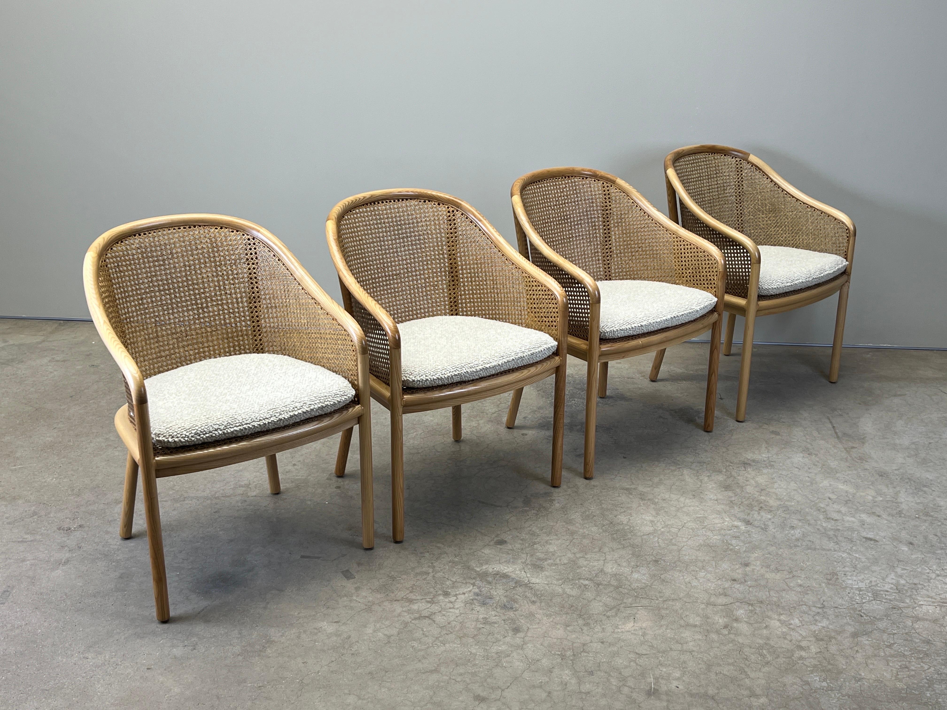 Four Landmark Chairs by Ward Bennett for Brickel For Sale 2