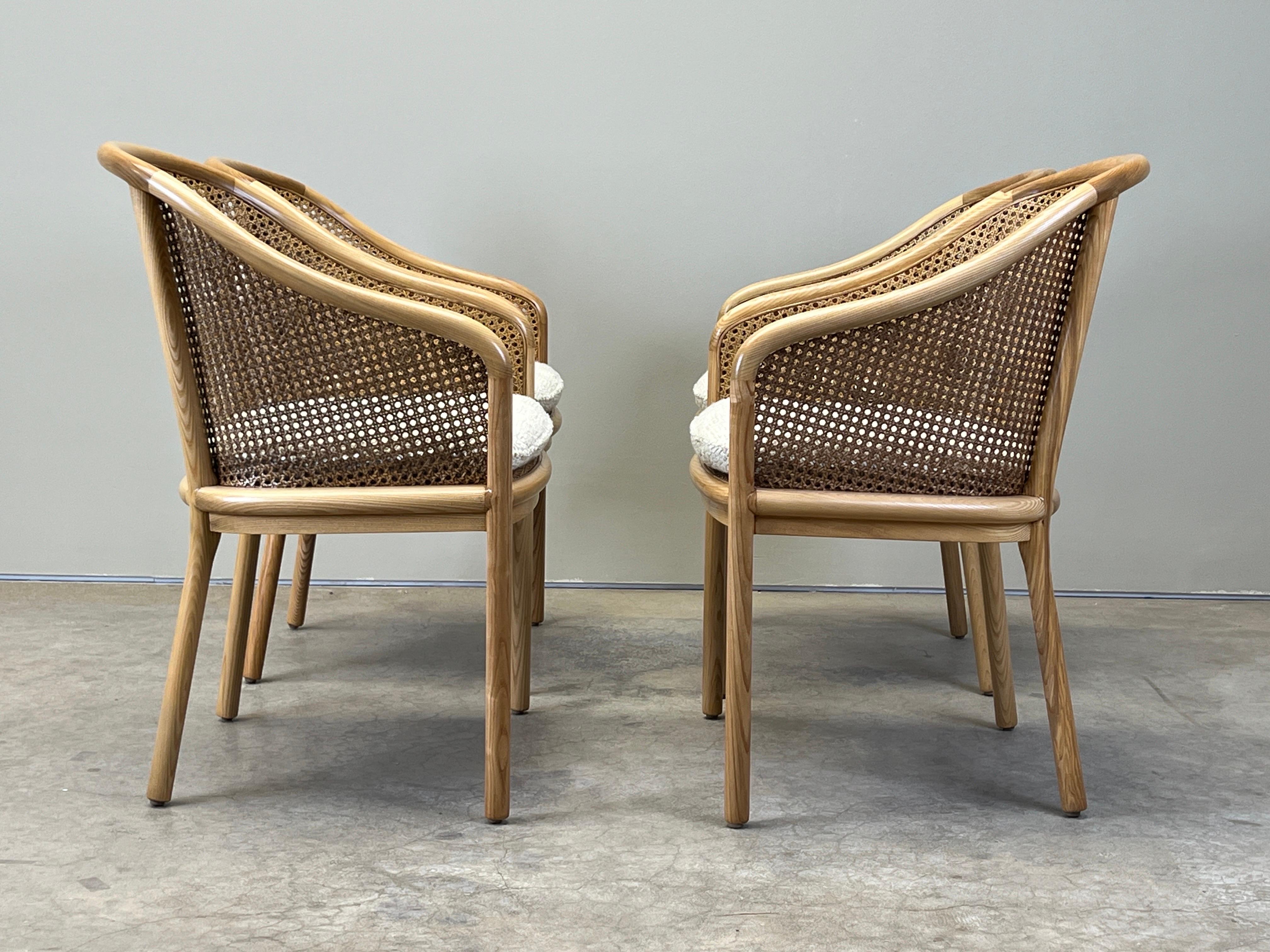 Four Landmark Chairs by Ward Bennett for Brickel For Sale 3