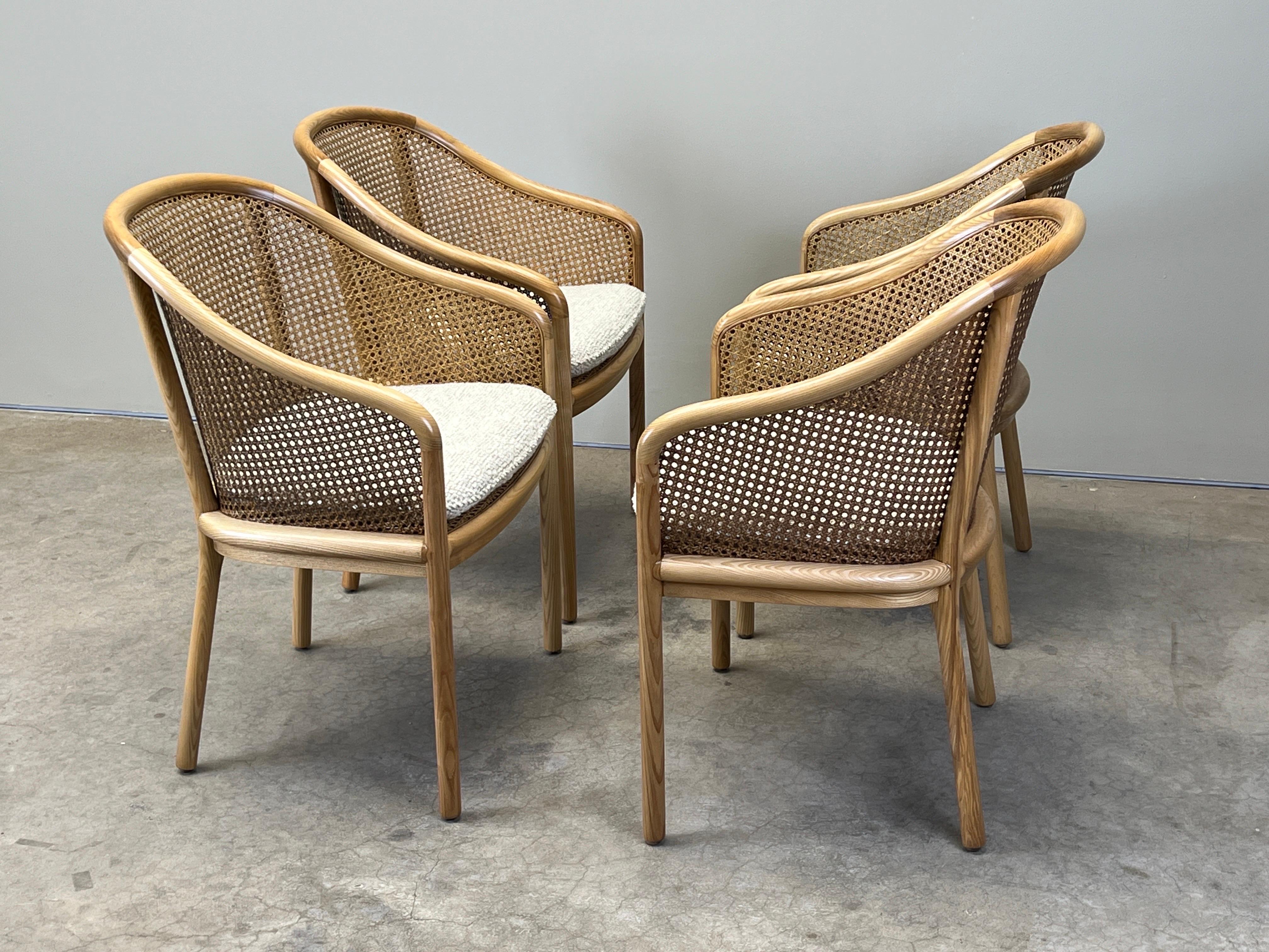 Four Landmark Chairs by Ward Bennett for Brickel For Sale 4