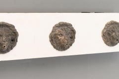 Cuatro caños de agua de plomo