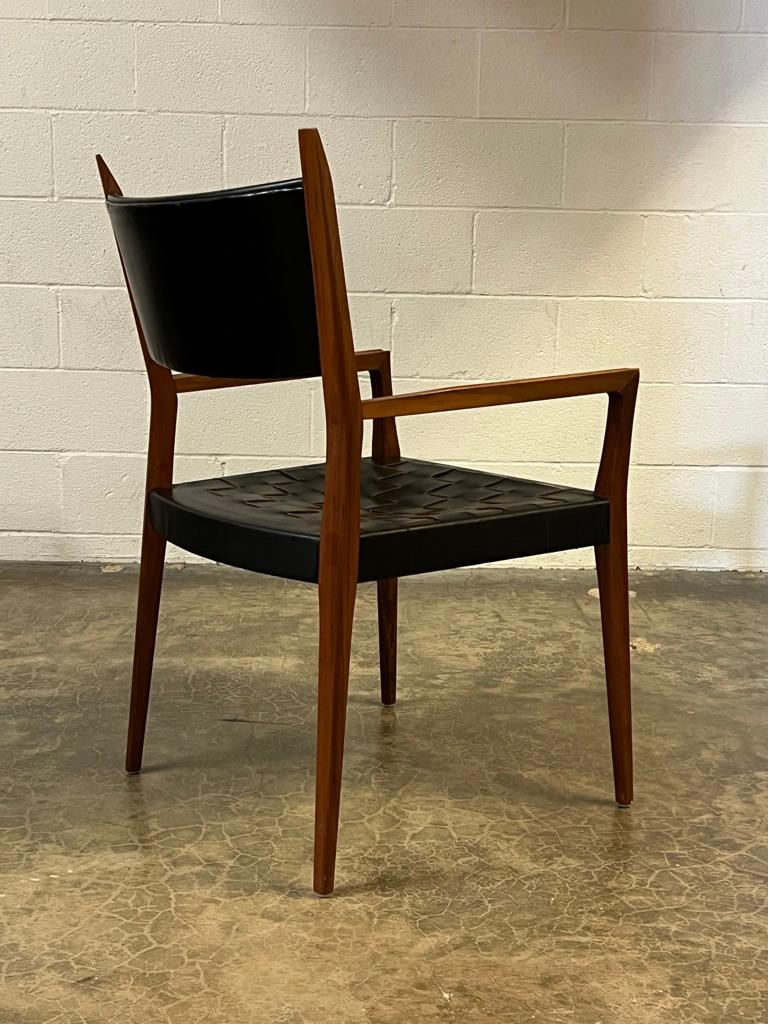Sessel aus Leder von Paul McCobb im Angebot 8