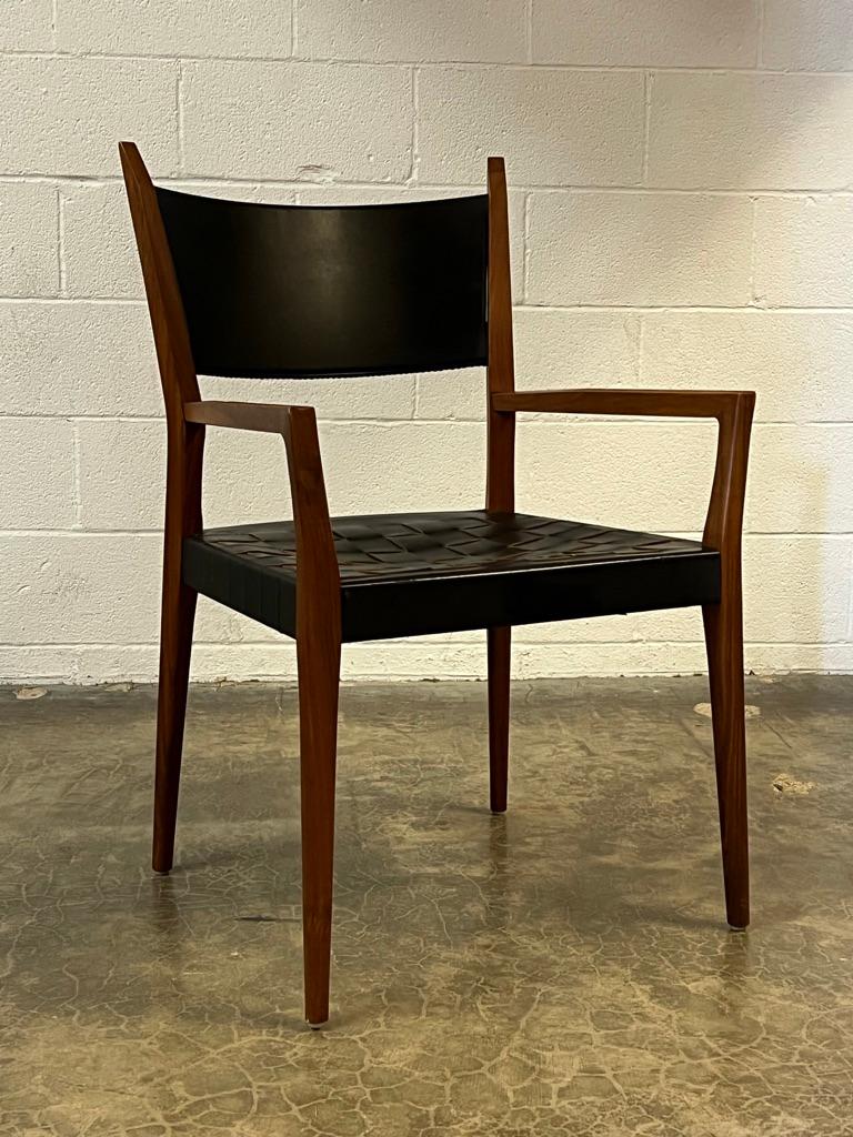 Sessel aus Leder von Paul McCobb im Angebot 5