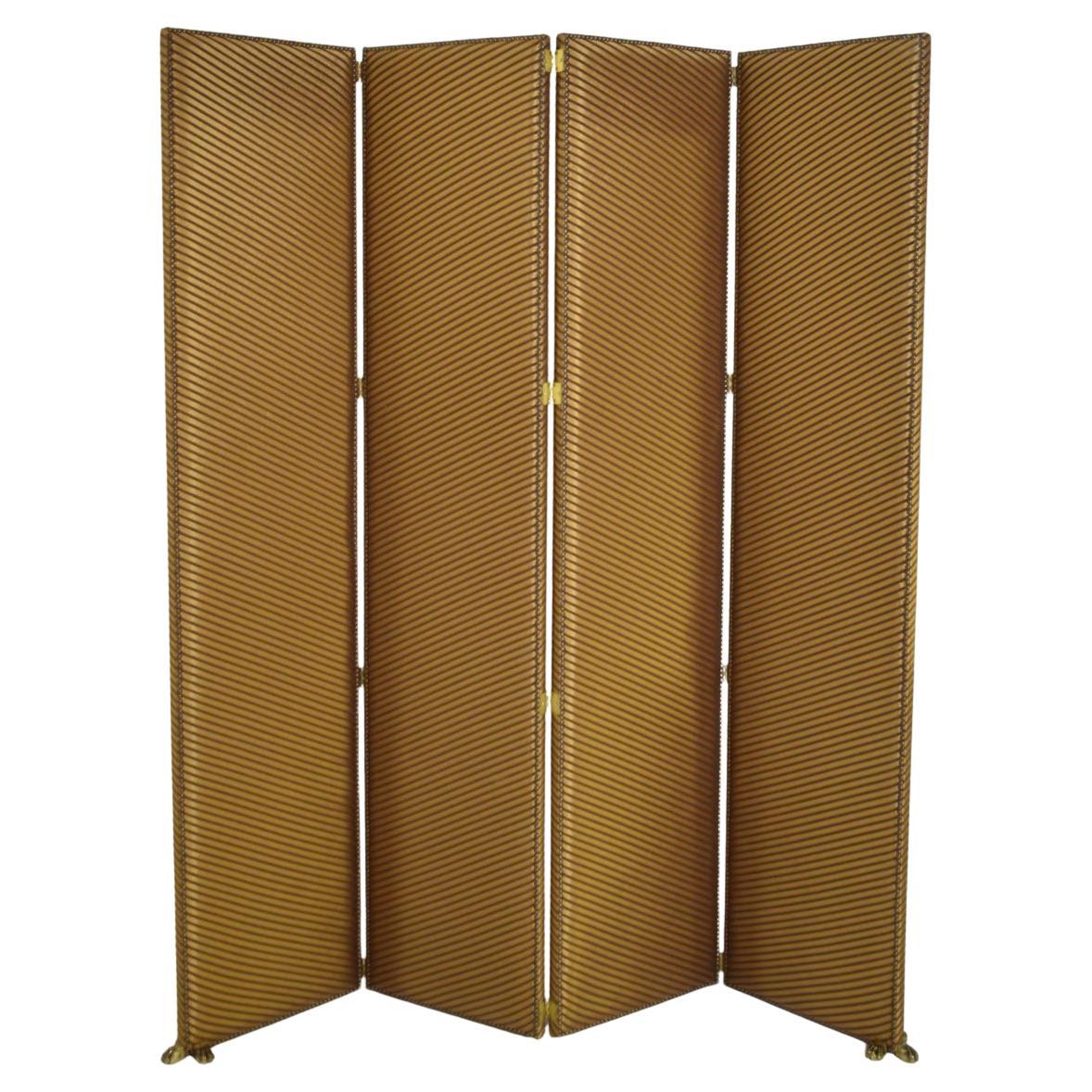 Four leaves lion paws screen, 1970s