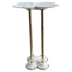 Table de salle à manger en marbre à quatre feuilles par Euromarmi Store