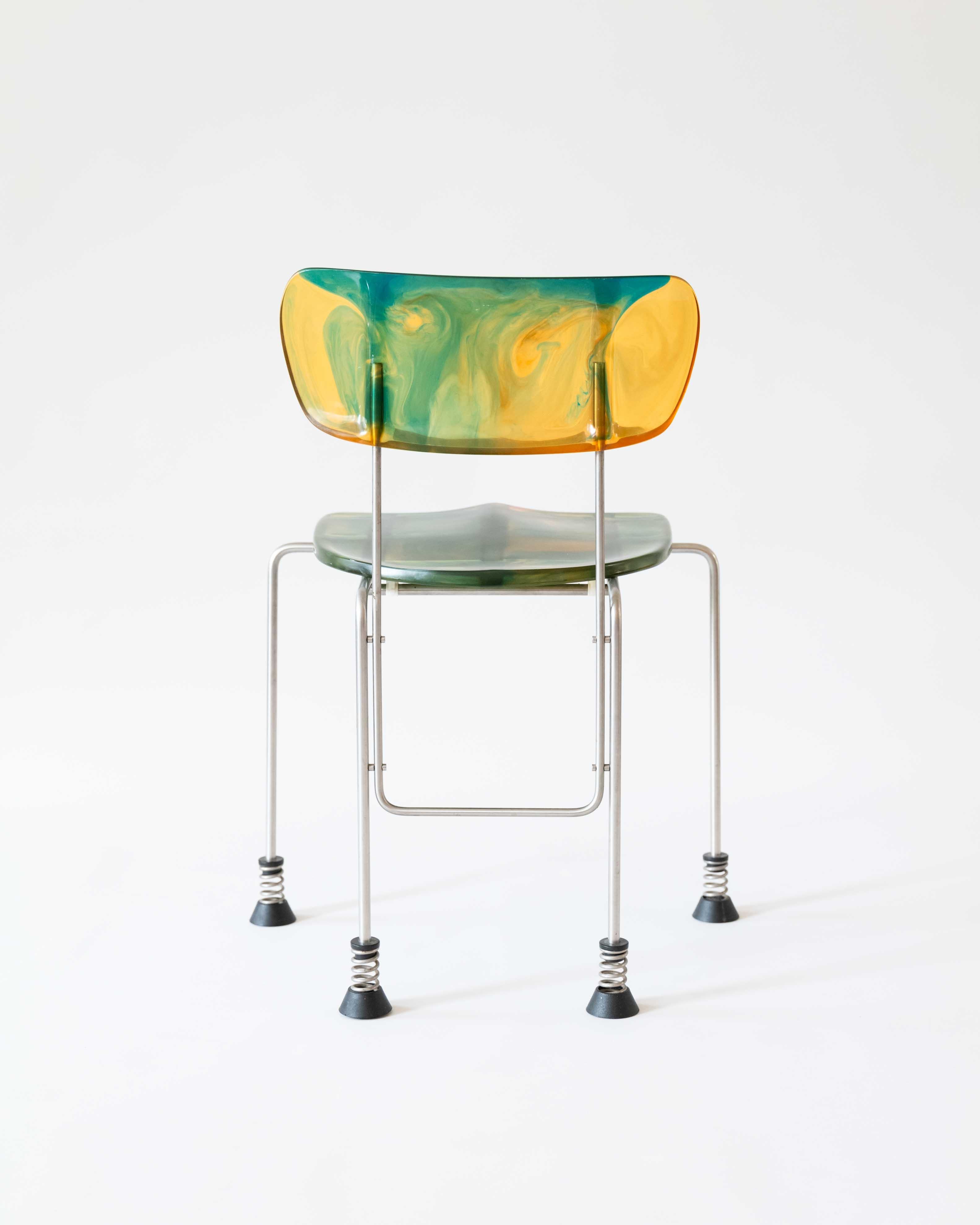 Italian Four legged Broadway Chair by Gaetano Pesce For Sale
