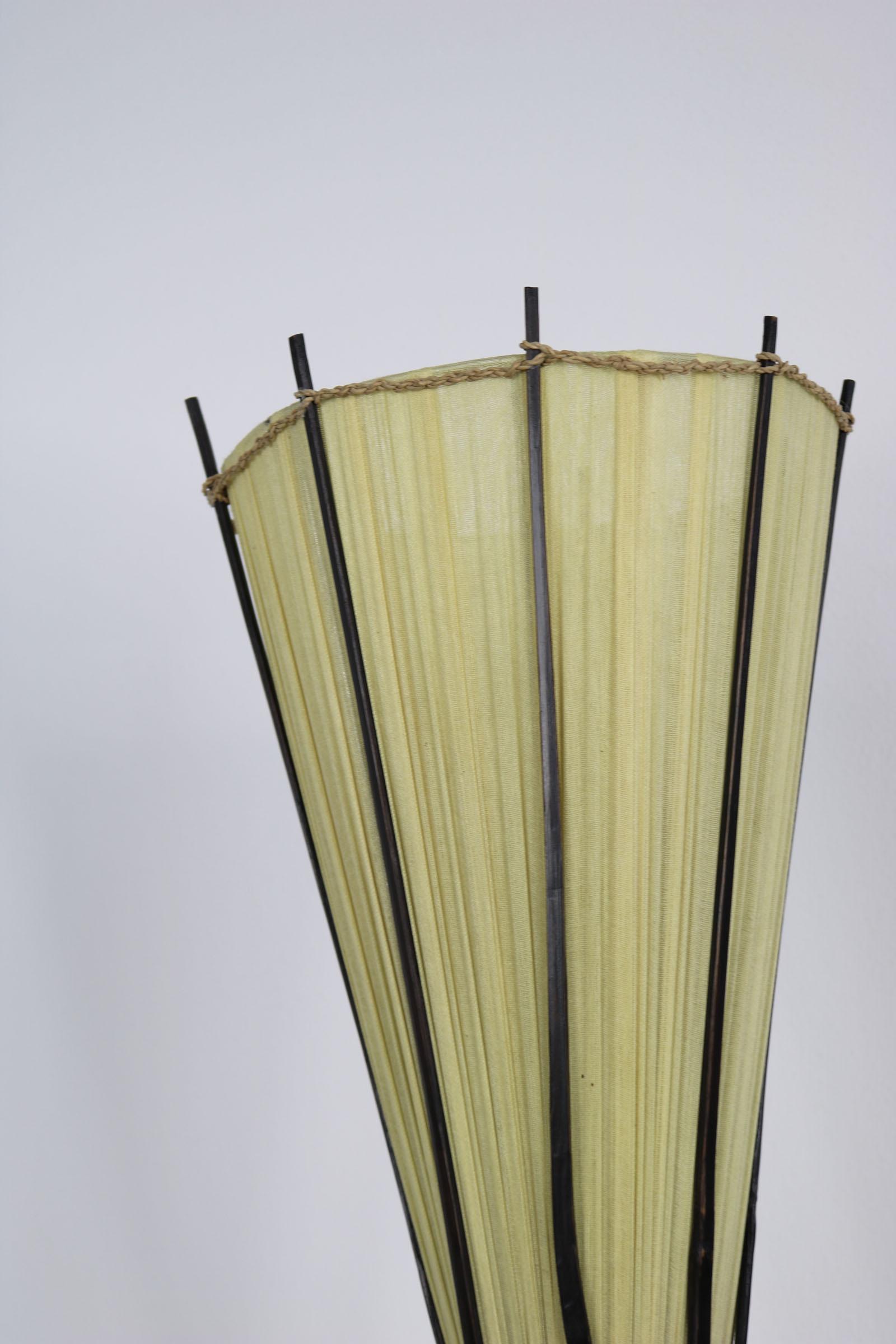 Mid-20th Century Four-Legged Floor Lamp from the 50s For Sale