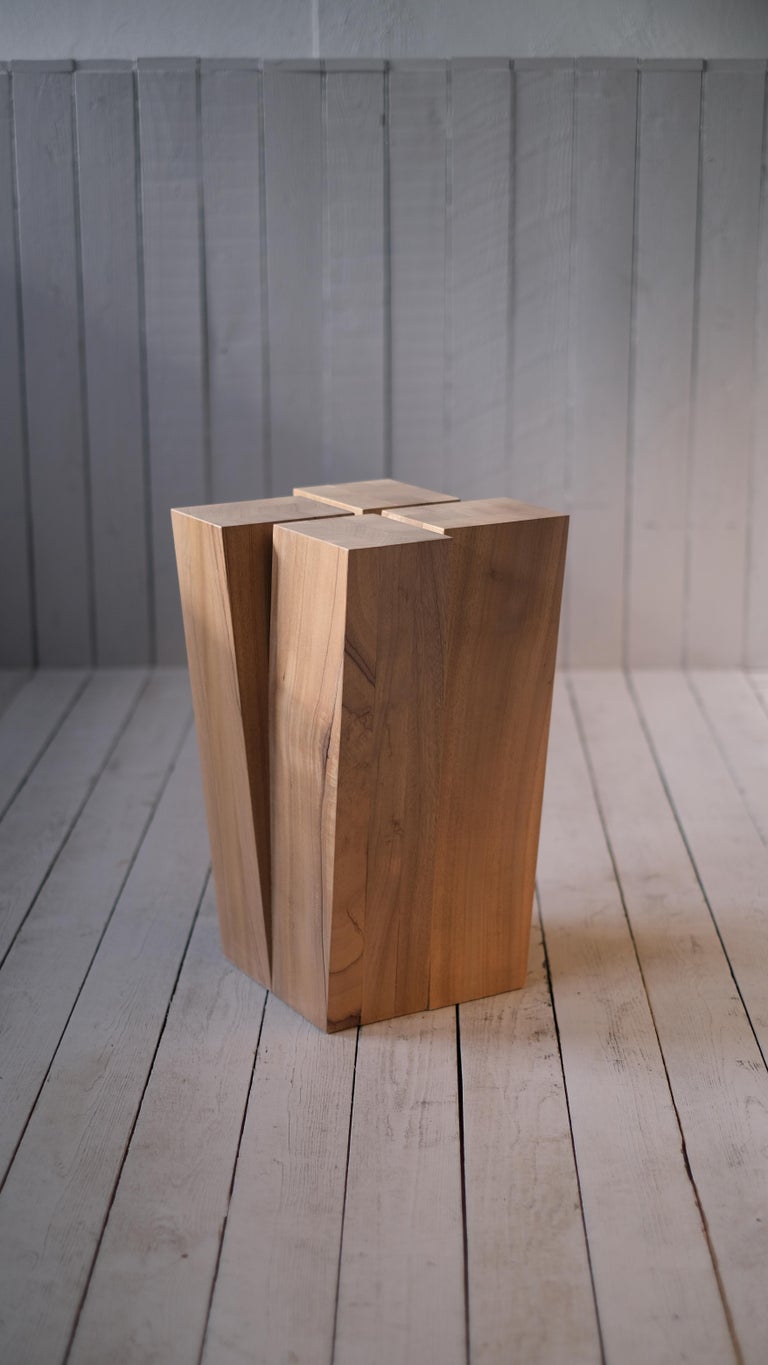 Four Legs Stool Naturel by Arno Declercq For Sale at 1stDibs
