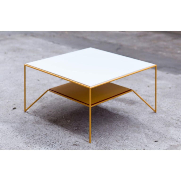 Four Levels Coffee Table by Maria Scarpulla
Dimensions: D80 x W80 x H40 cm
Materials: Lacquered steel and lacquered sustainable eco mdf/zf wood.
Available in different colours. Please contact us.

Turn me round and round and round again babe.

Wide