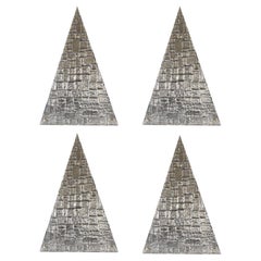 Four Limited Edition Luxor Sconces Designed by Gianluca Fontana, Italy 2000's
