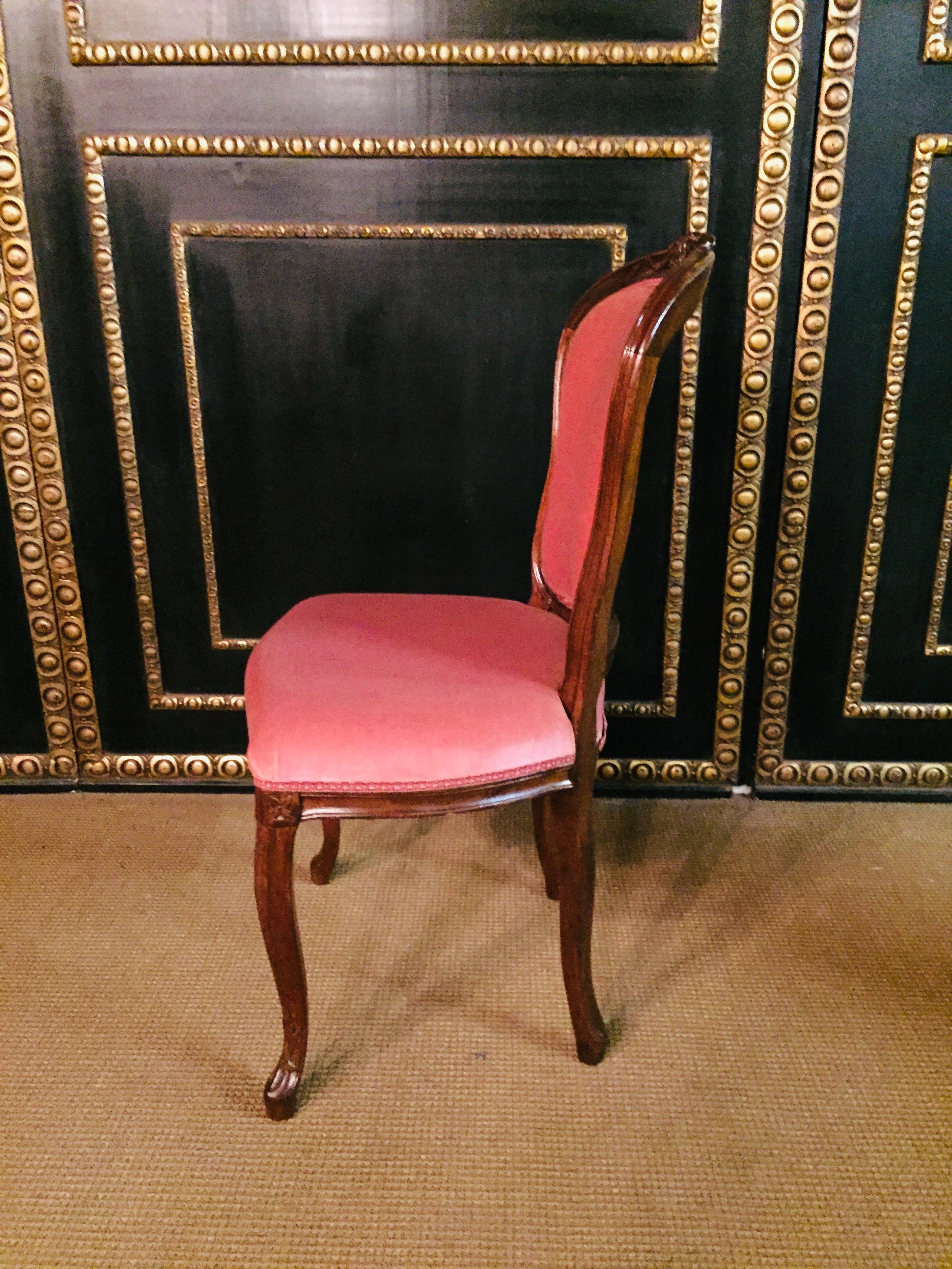 Four Louis Seize Chairs, circa 1850-1880 4
