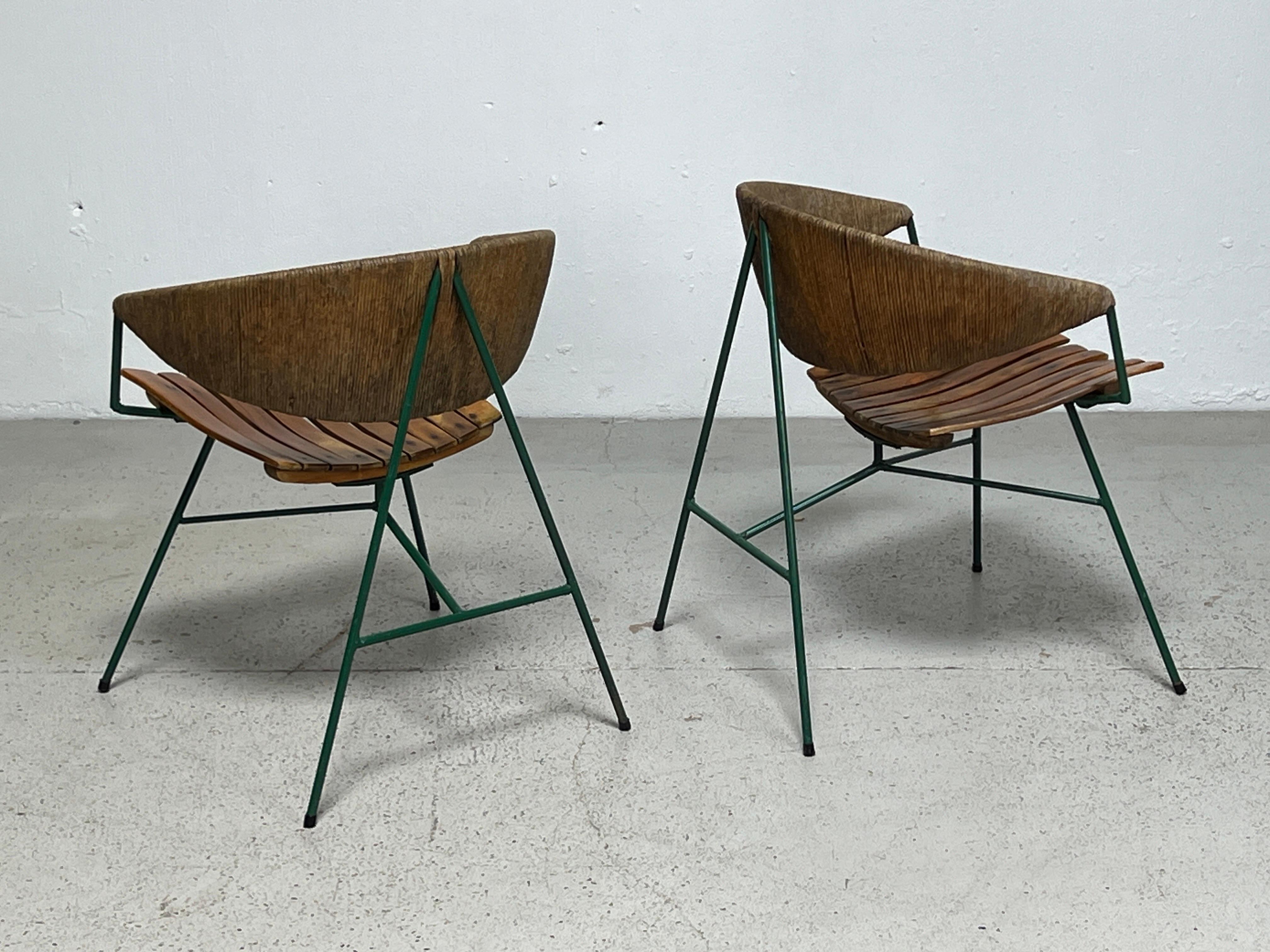 Four Lounge Chairs by Arthur Umanoff for Raymor For Sale 6