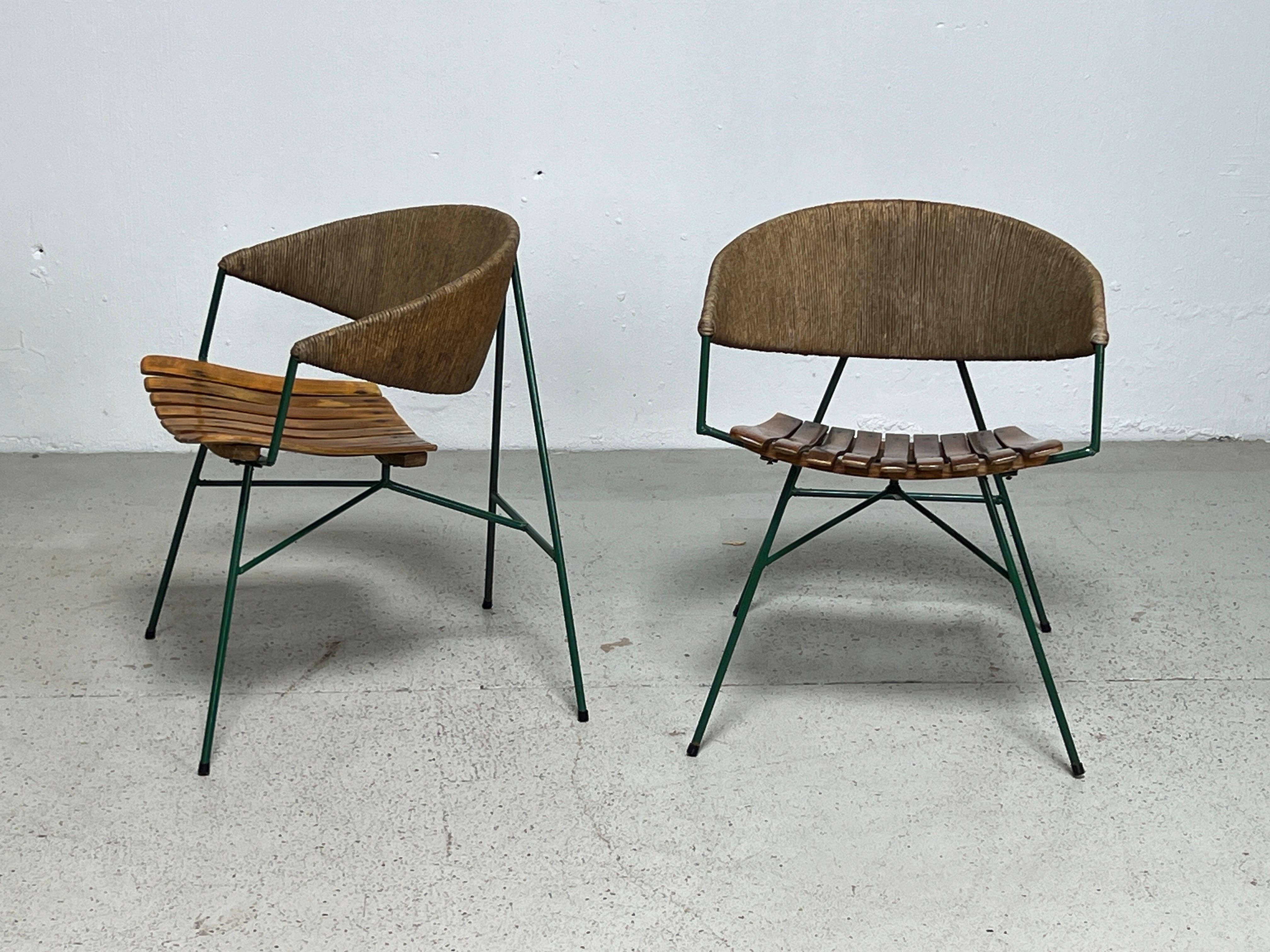 Four Lounge Chairs by Arthur Umanoff for Raymor For Sale 3