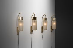 Four "LP 10" Wall Lights by Luigi Caccia Dominioni for Azucena, Italy 1950s
