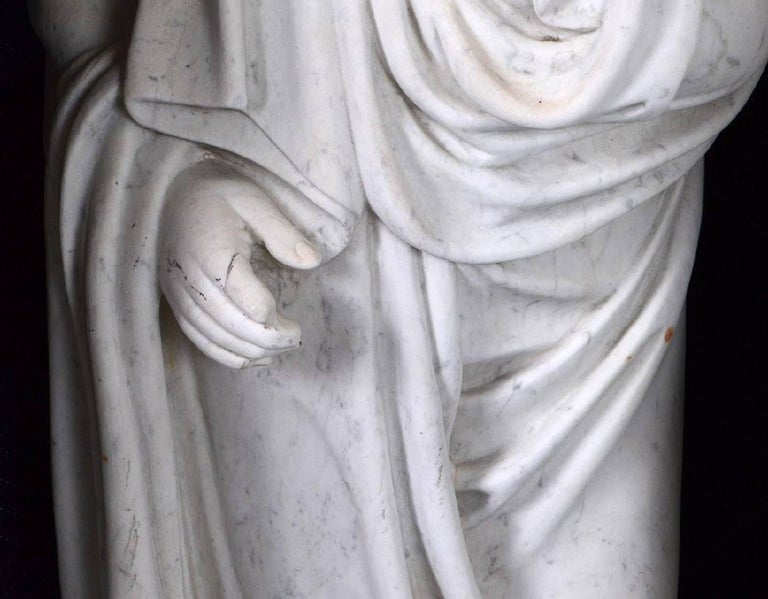 Four Marble Statues of the Four Seasons For Sale at 1stdibs