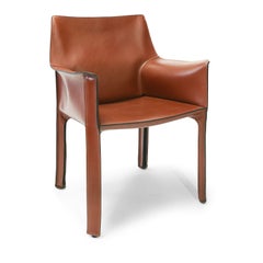 Four Mario Bellini Cab 413 Armchairs