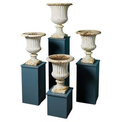 Four Matched Antique Garden Urns