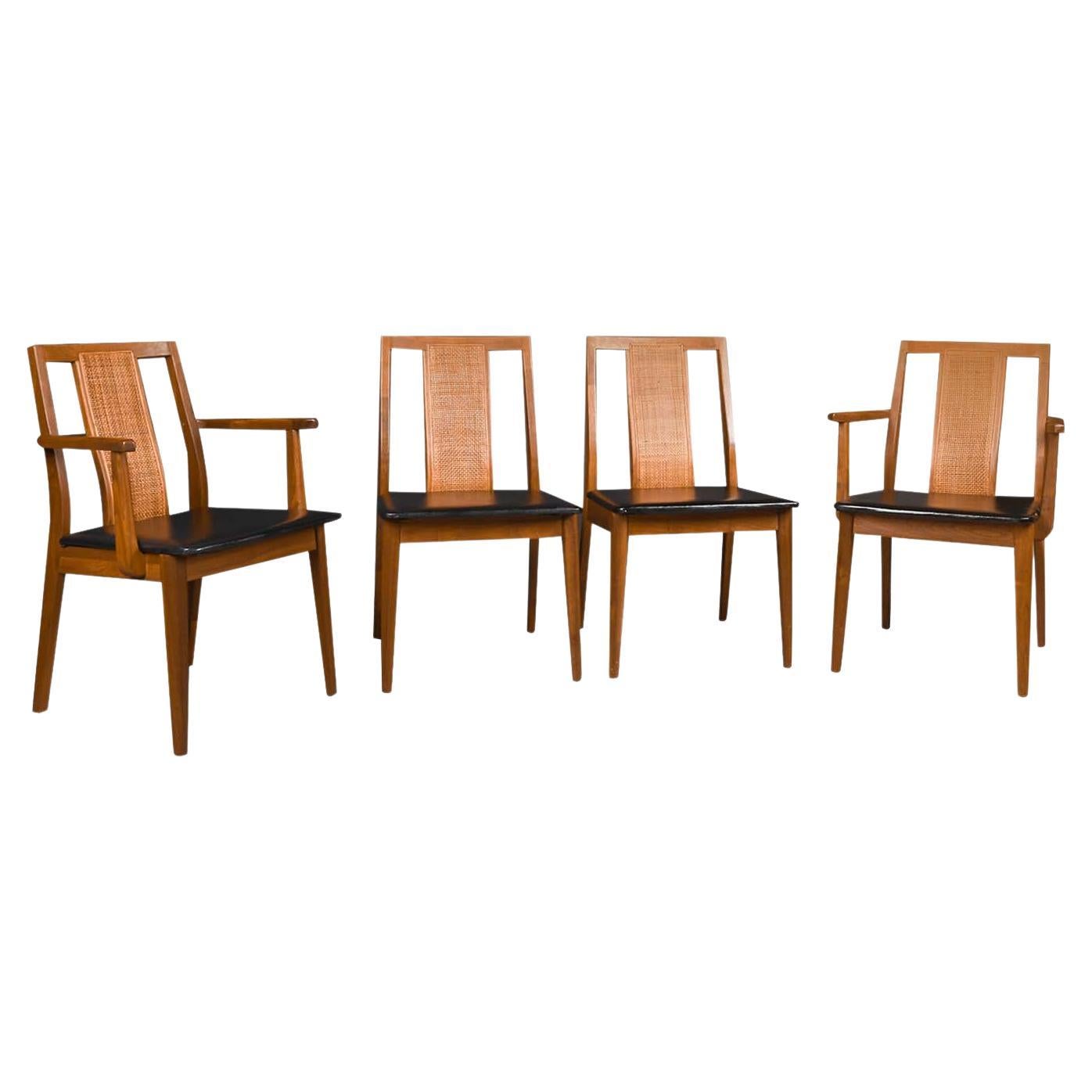 Four Midcentury Chairs in the Style of Edward Wormley