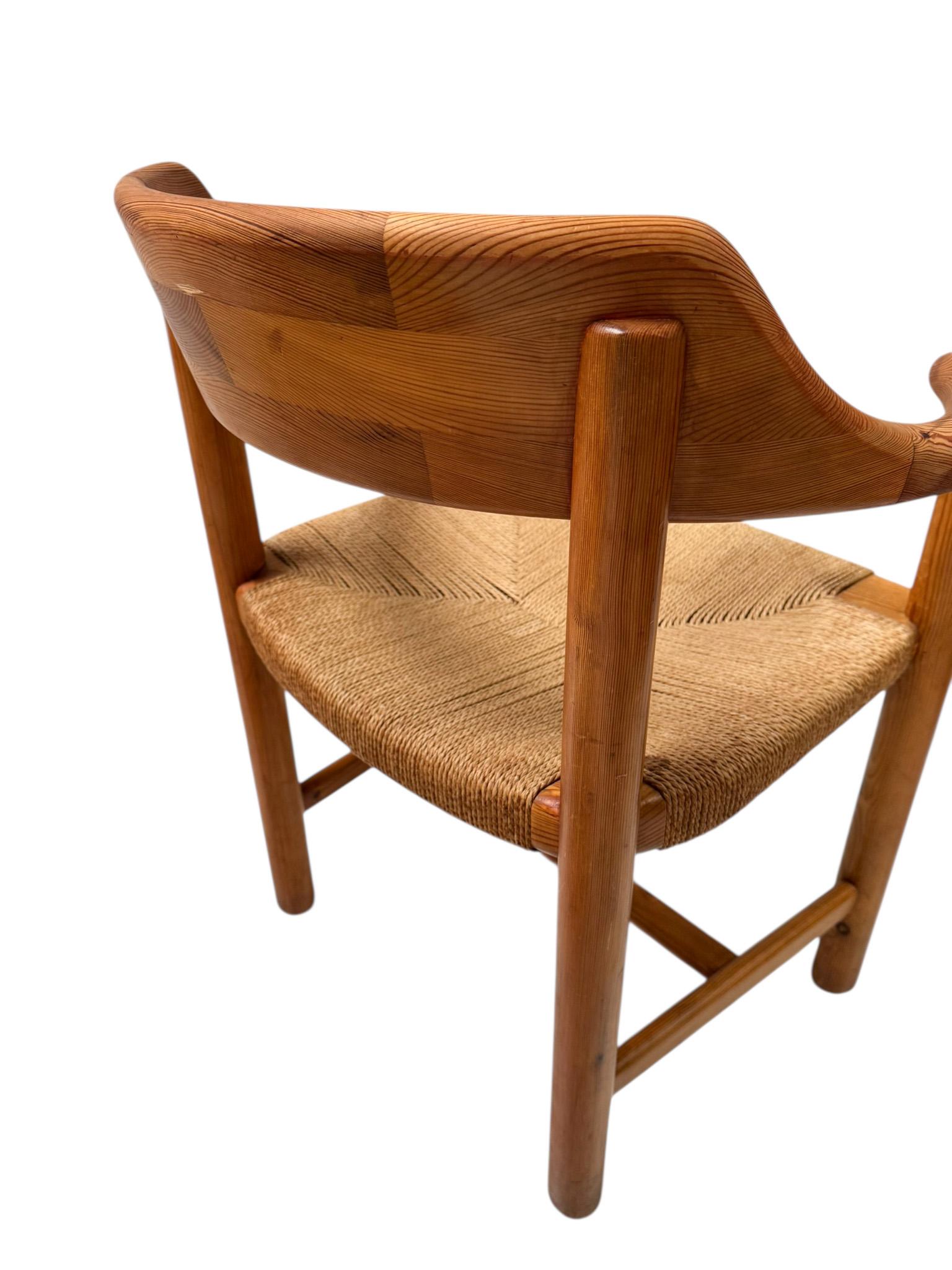 Quatre fauteuils modernes du milieu du siècle par Rainer Daumiller, 1970 en vente 3