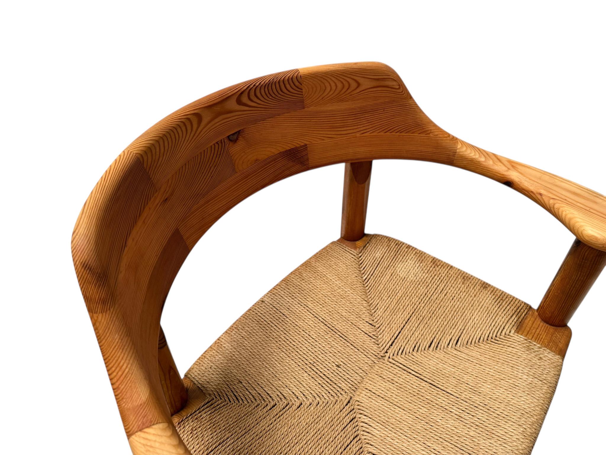 Quatre fauteuils modernes du milieu du siècle par Rainer Daumiller, 1970 en vente 4