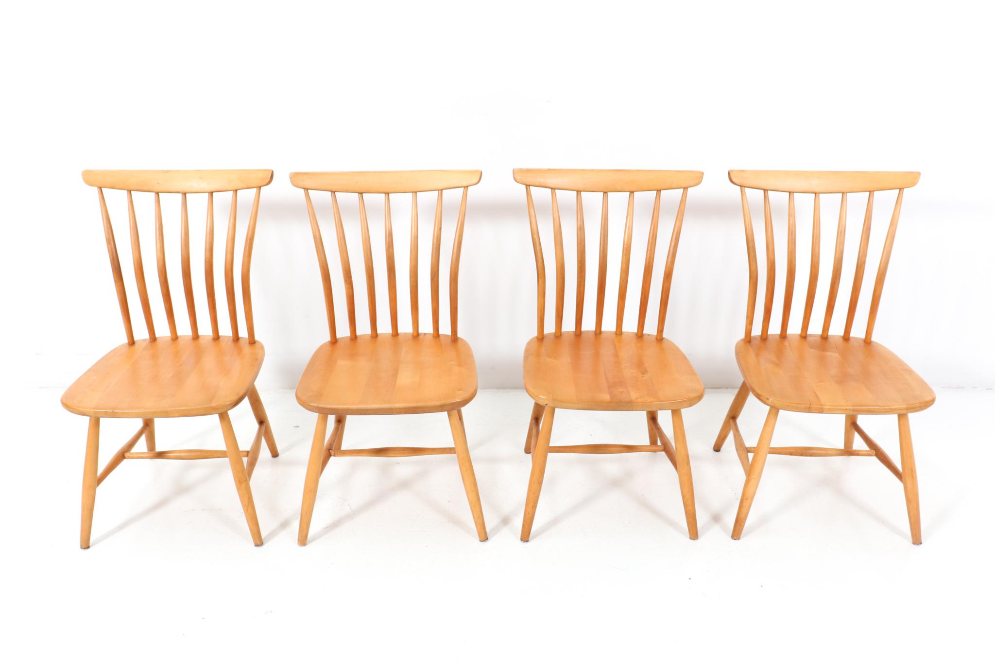 Vier moderne Stühle aus der Mitte des Jahrhunderts von Bengt Akerblom & Gunnar Eklöf für Akerblom (Schwedisch) im Angebot