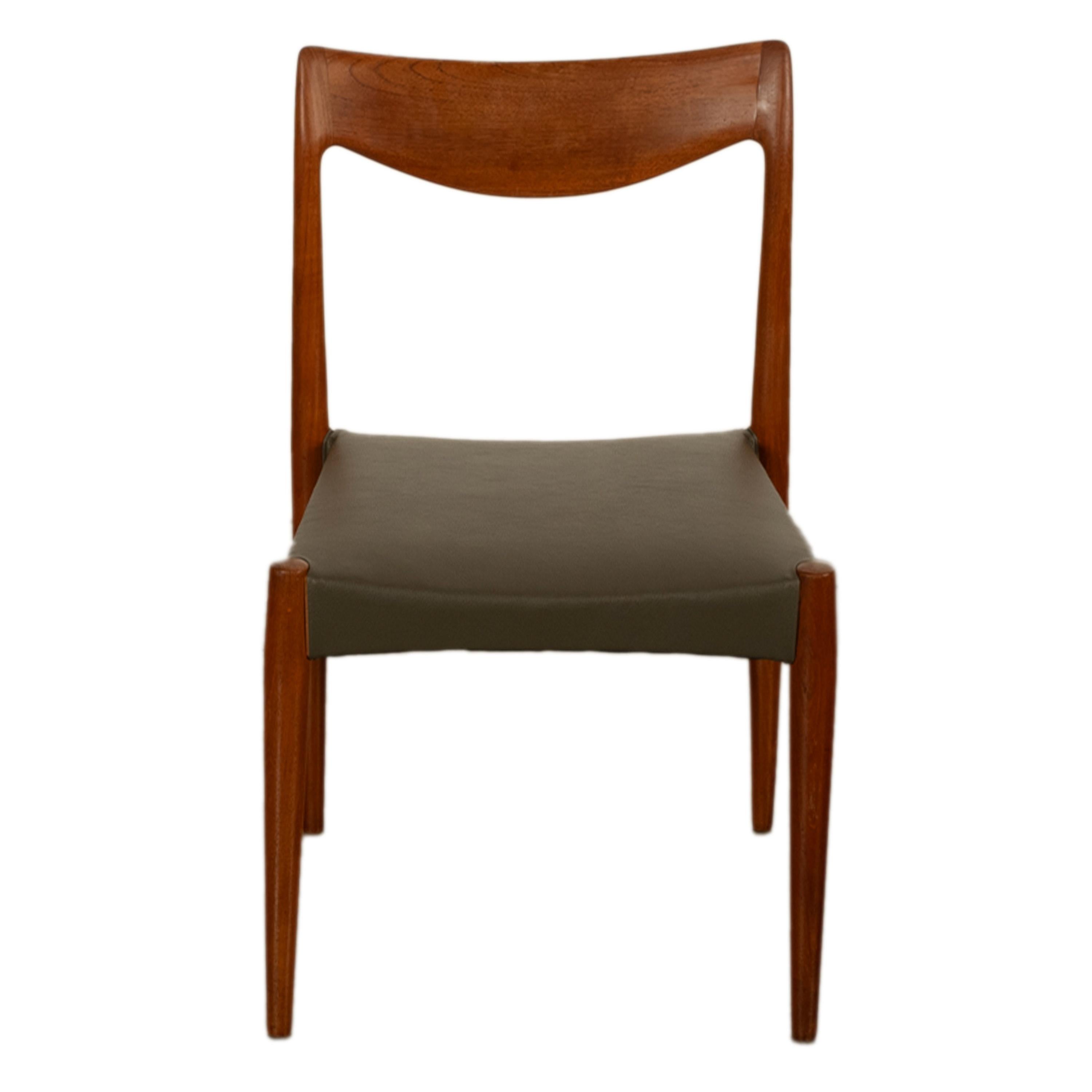 Four Mid Century Modern Danish 