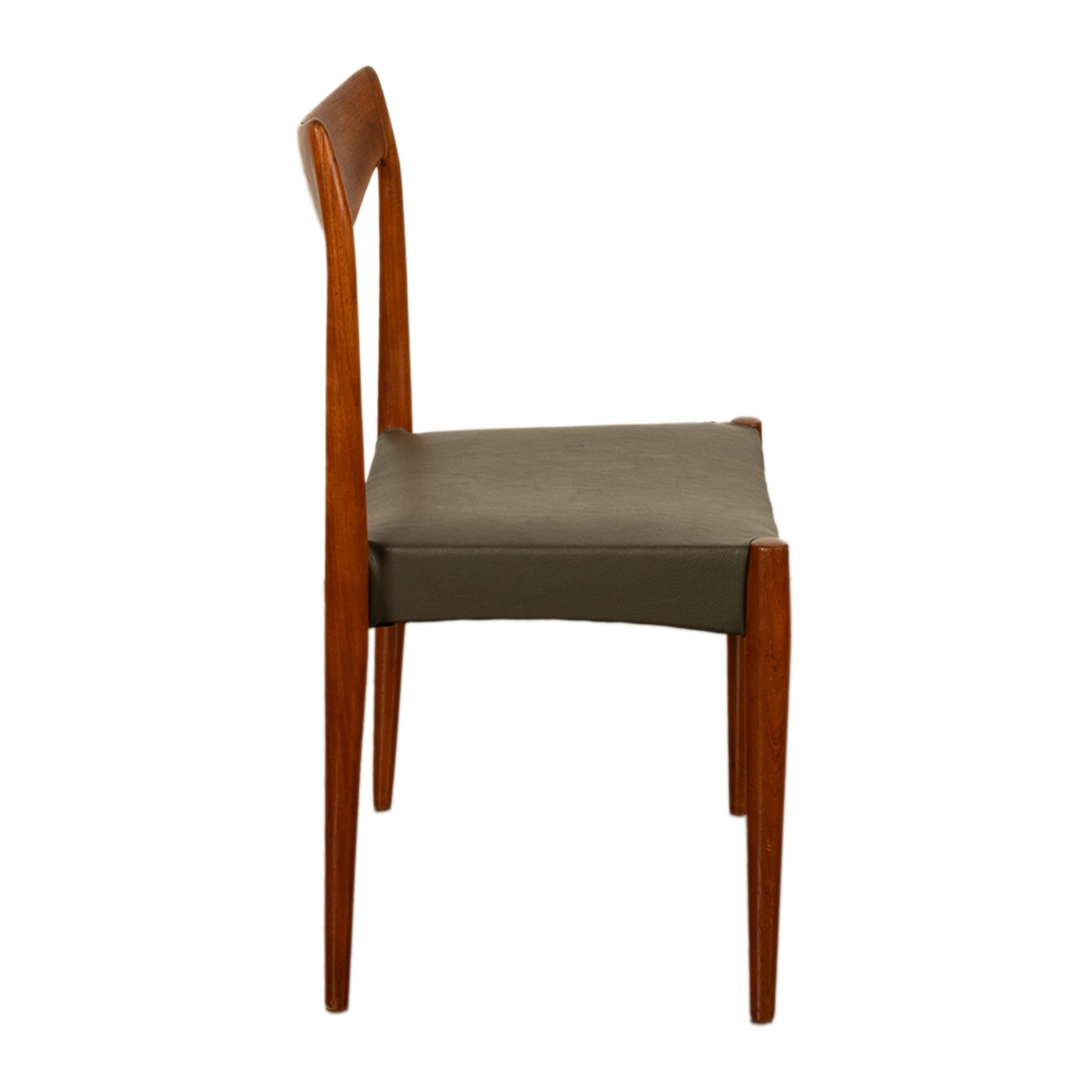 Four Mid Century Modern Danish 