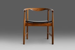 Four Mid-Century Modern Hans Wegner PP 203 Oak and Wenge Chairs
