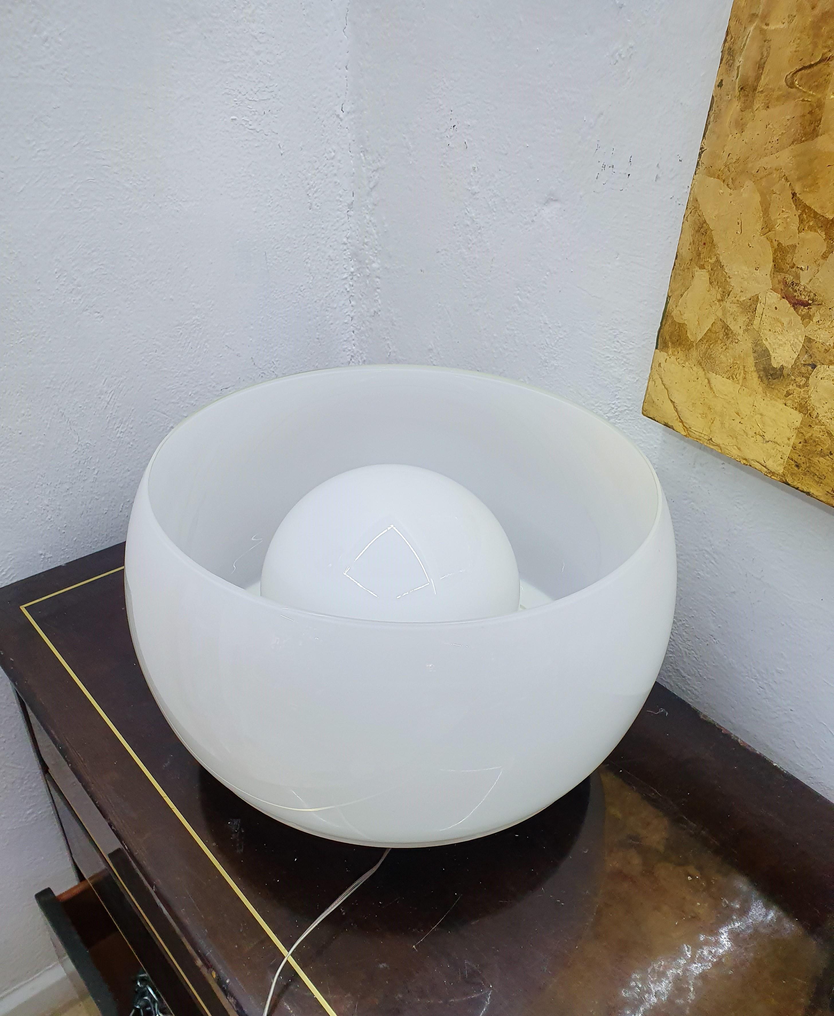 Mid-Century Modern Omega Flush Mounts by Vico Magistretti for Artemide 1960s In Good Condition For Sale In Merida, Yucatan
