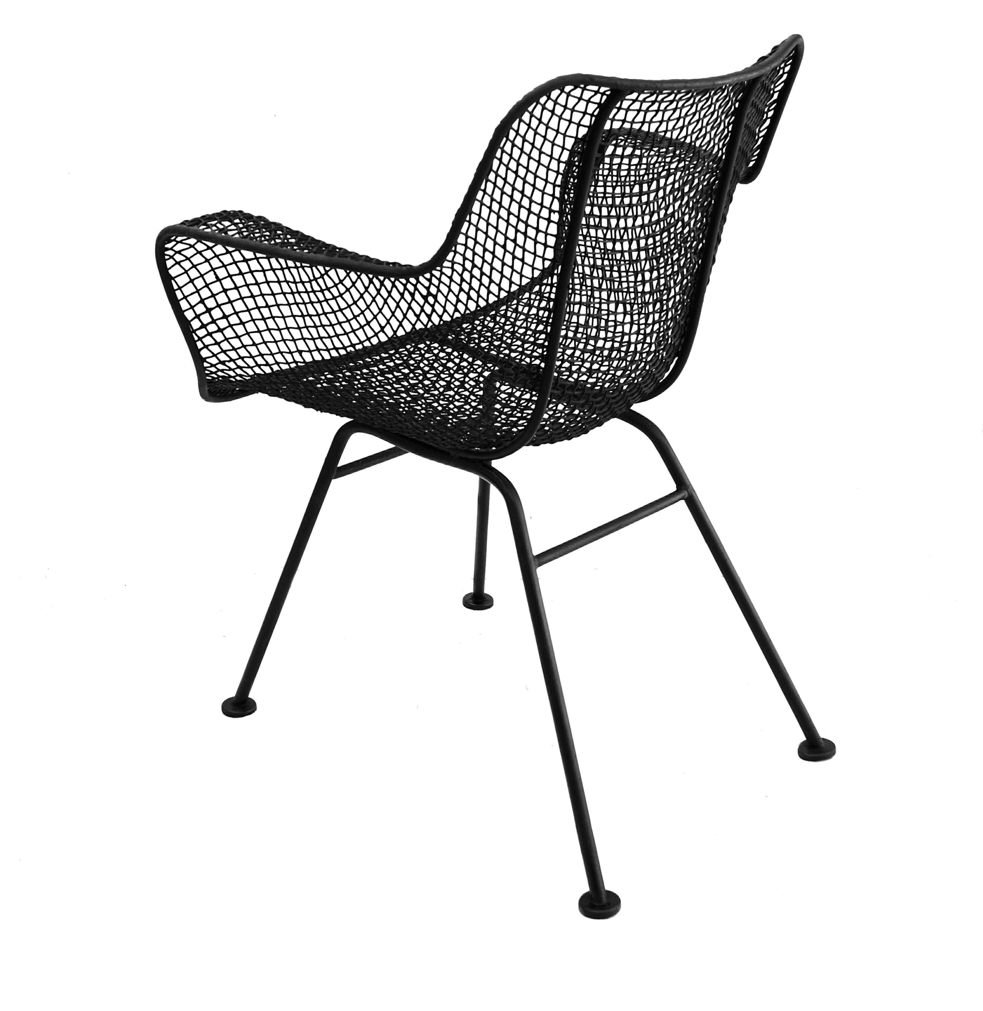 Mid-20th Century Four Mid-Century Modern Russell Woodard Sculptura Chairs Outdoor Indoor