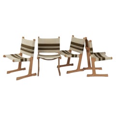 Four Midcentury Side Chairs by Ditte and Adrian Heath for France and Son