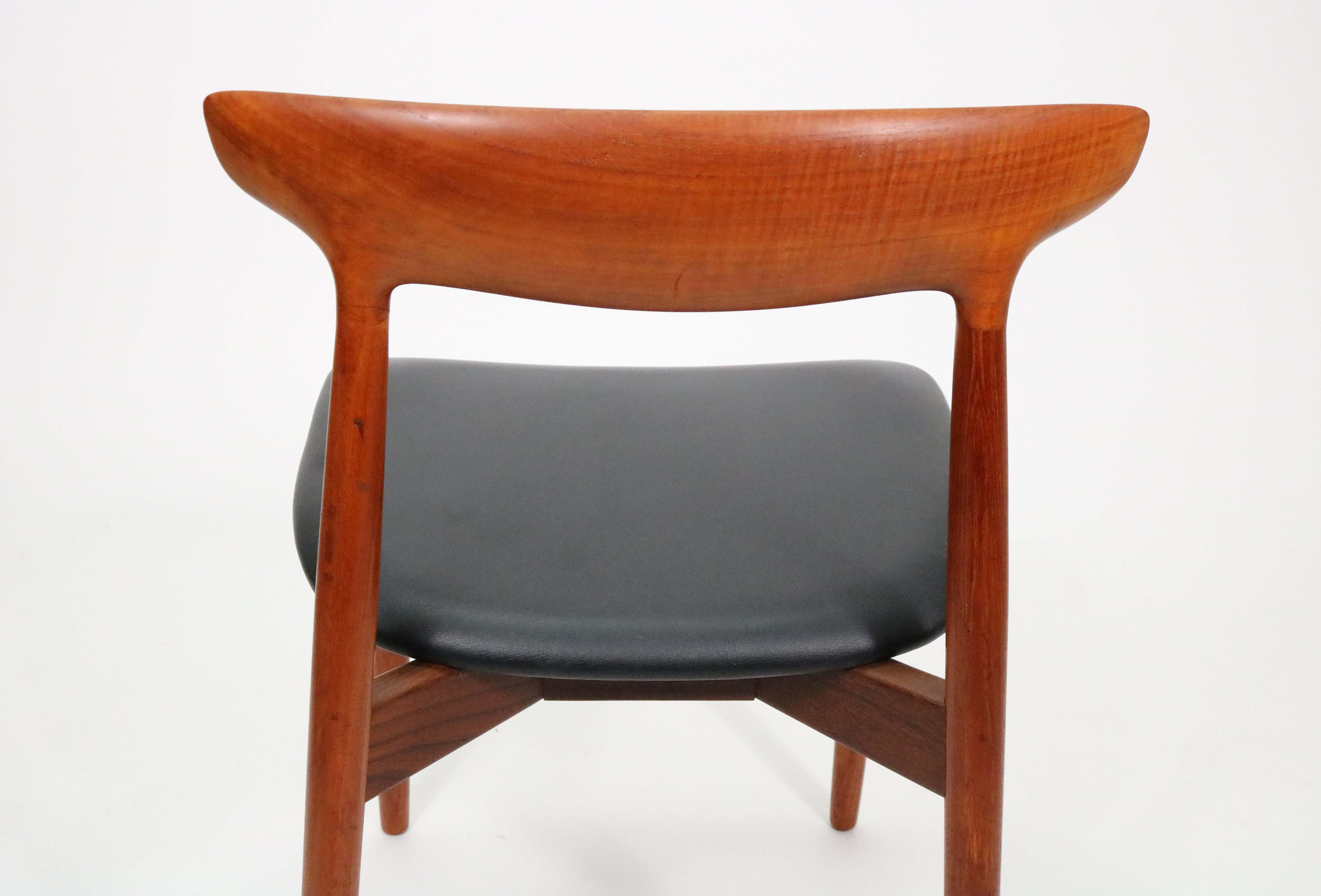 Four Model 59 Dining Chairs by Harry Østergaard for Randers Mobelfabrik 1