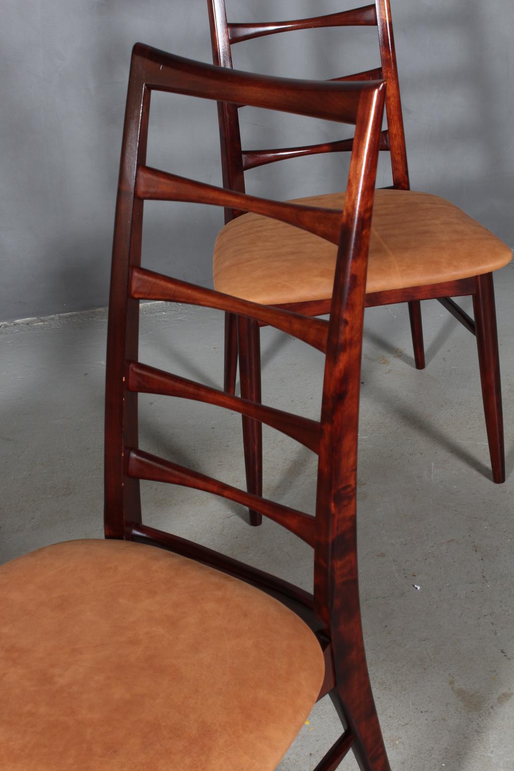 Four Niels Koefoed Dining Chairs, Model 