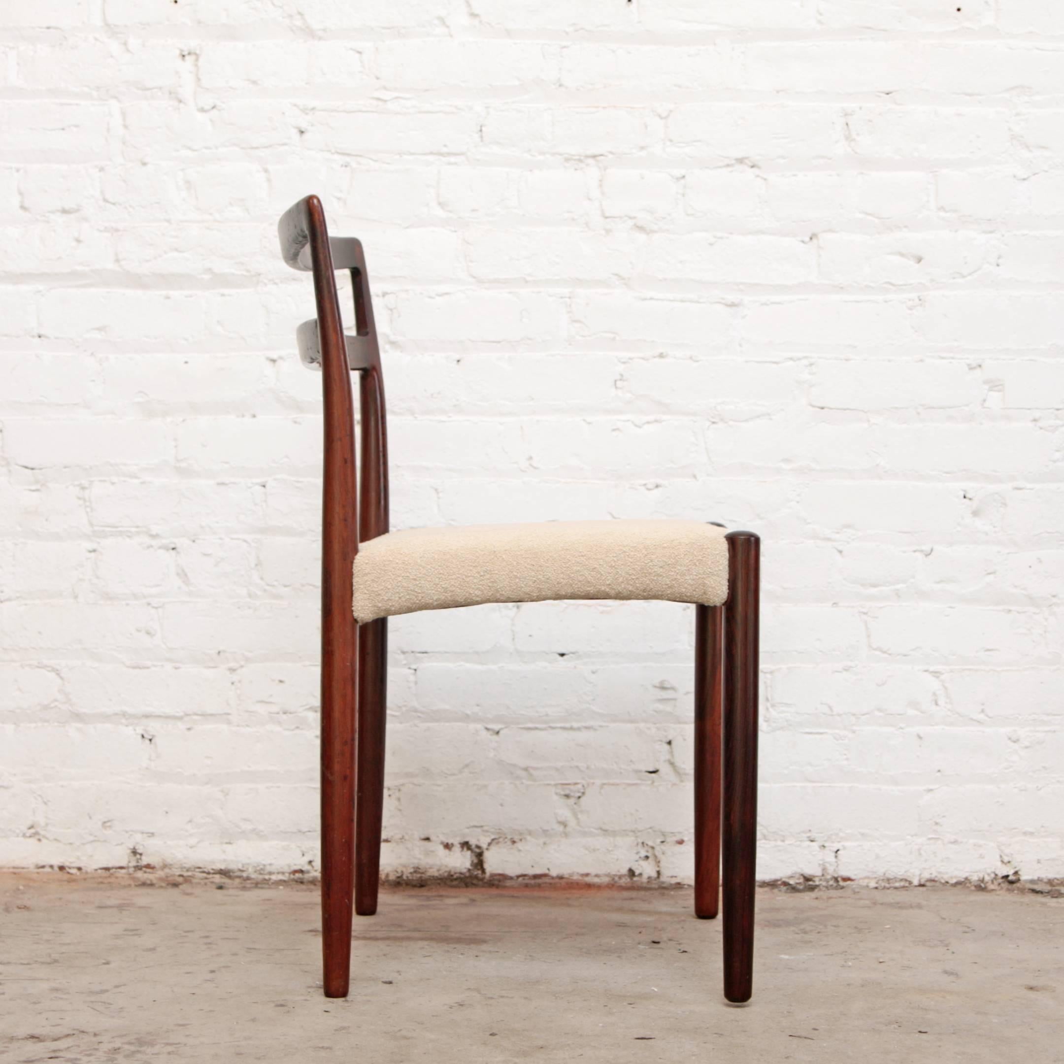 Danish Four Niels Moller Rosewood Dining Chairs