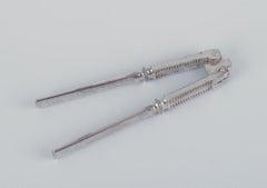 Four nutcrackers in metal with different designs. From the 1930s/1940s.