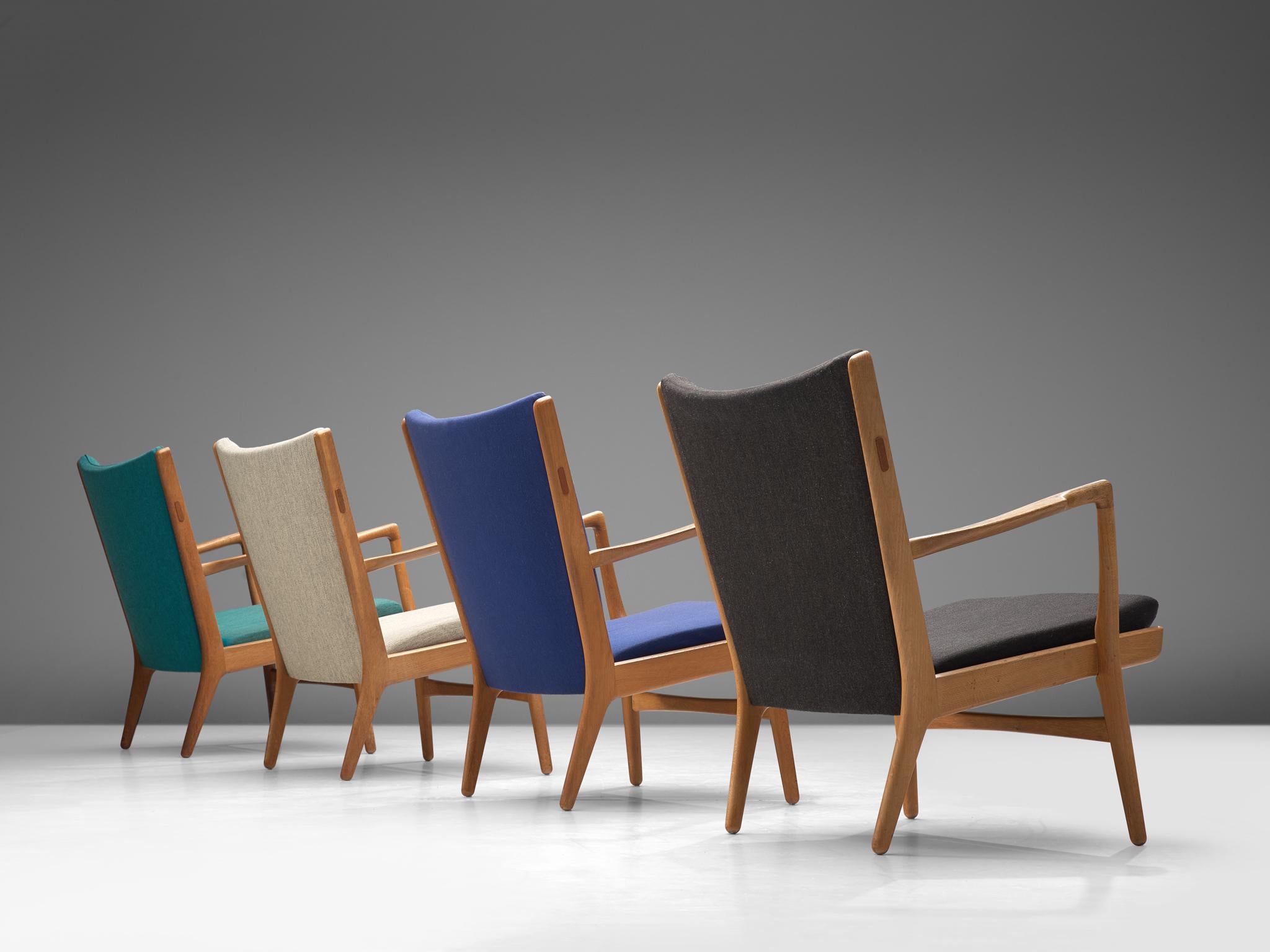 Danish Four of  'AP-16' Lounge Chairs by Hans J. Wegner