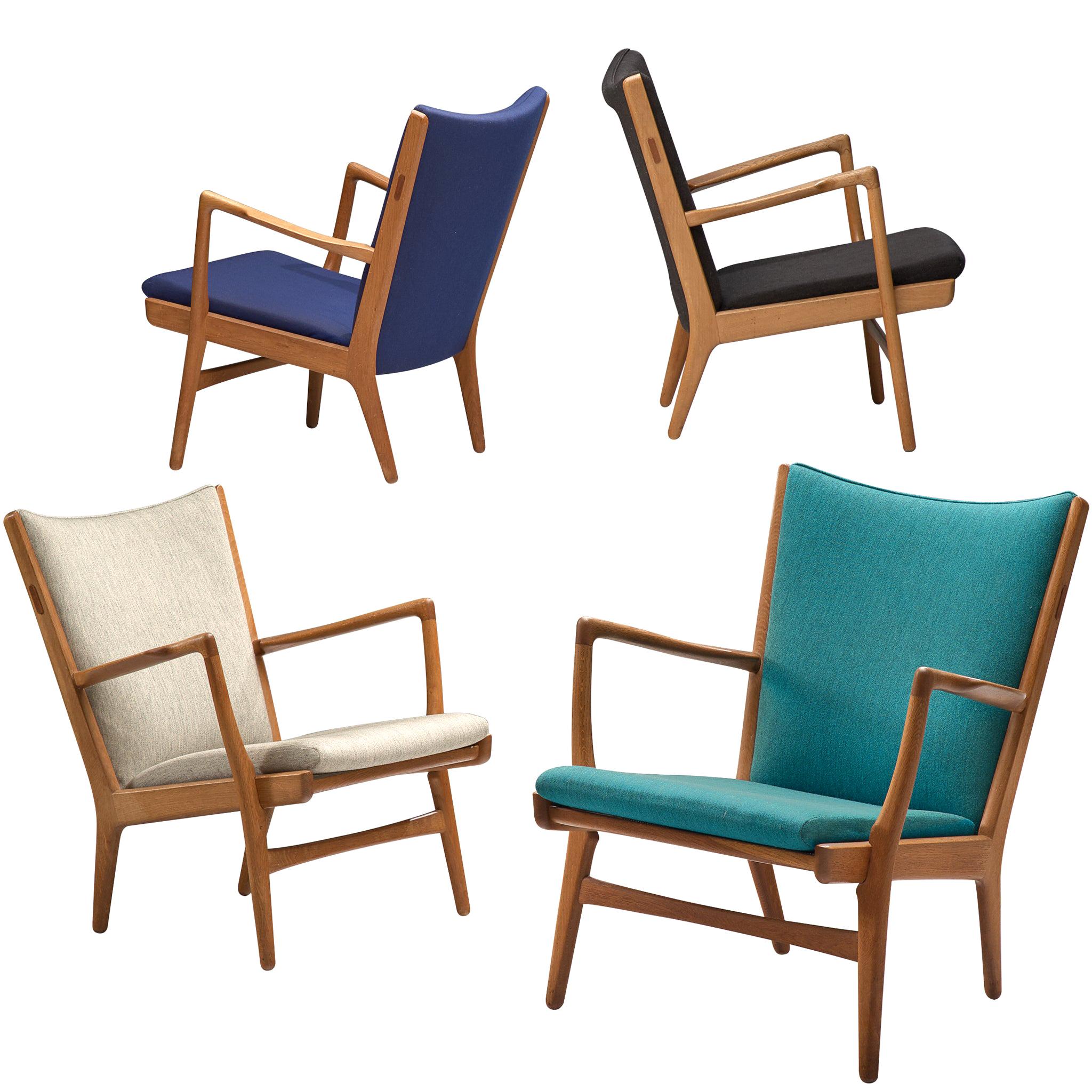 Four of  'AP-16' Lounge Chairs by Hans J. Wegner