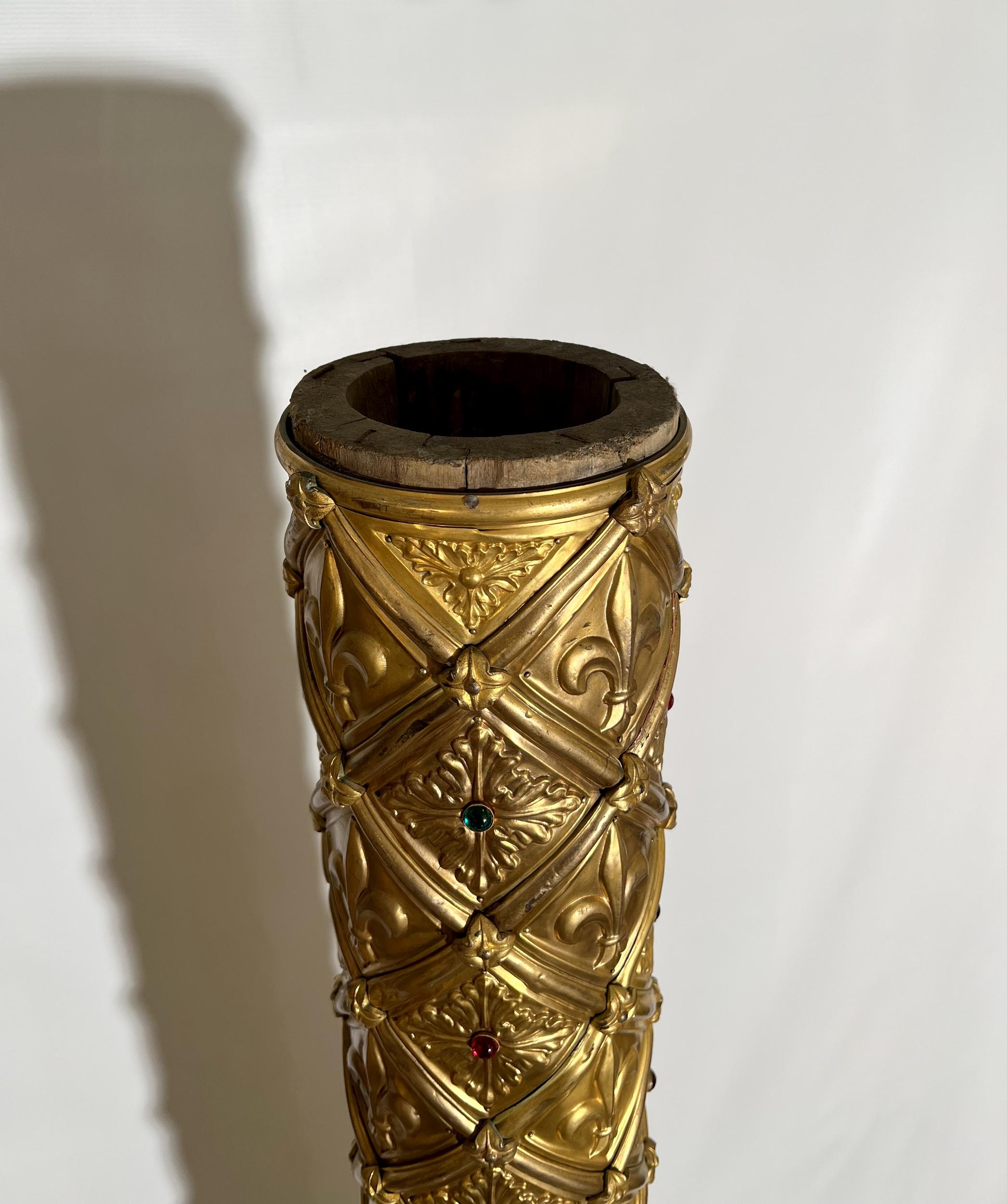 Quatre colonnes ornementales, France, vers 1850 Bon état - En vente à Paris, FR